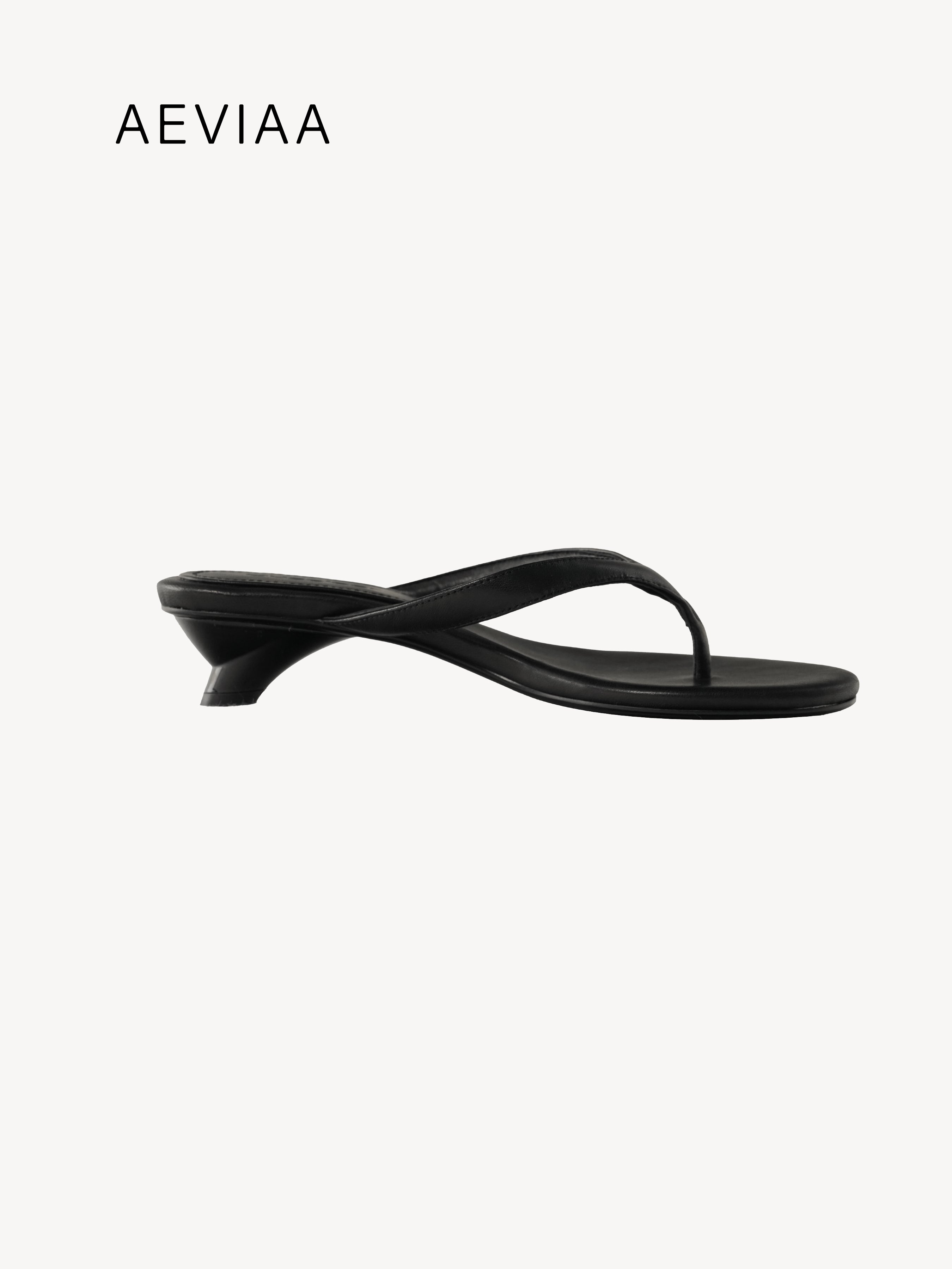 The Nordic Kitten Heel Thongs