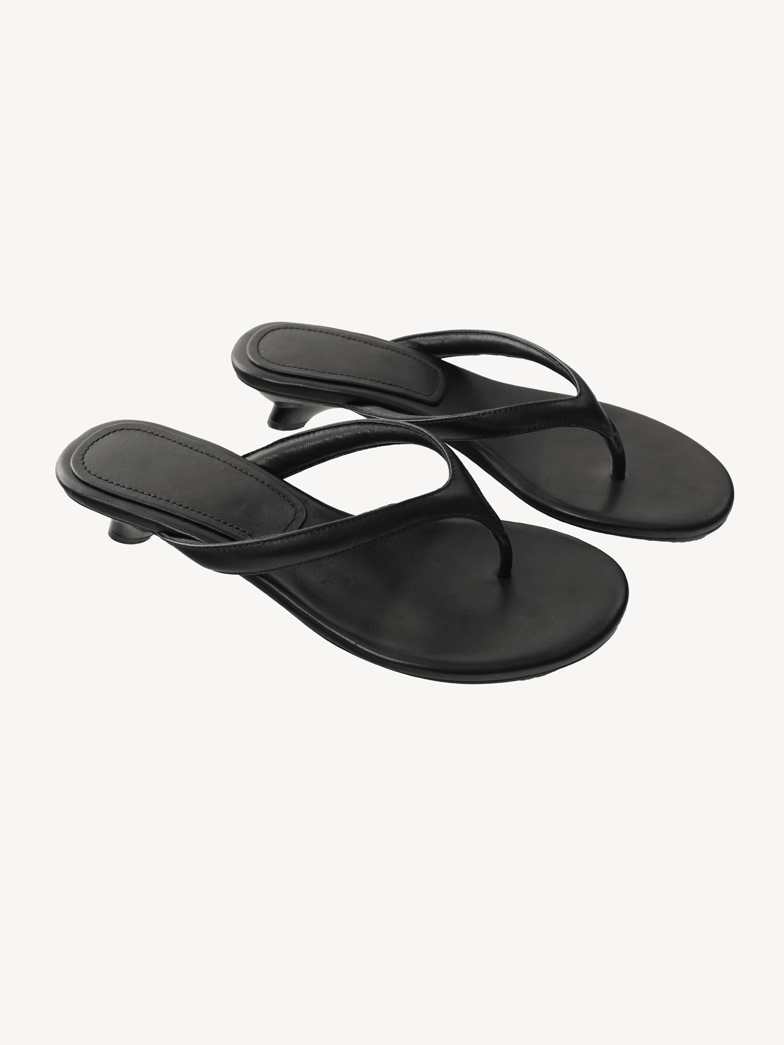 The Nordic Kitten Heel Thongs