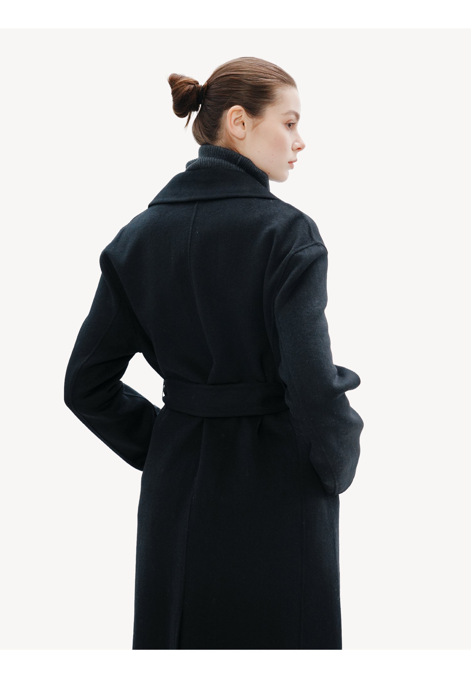 Classic Wool Belted Coat