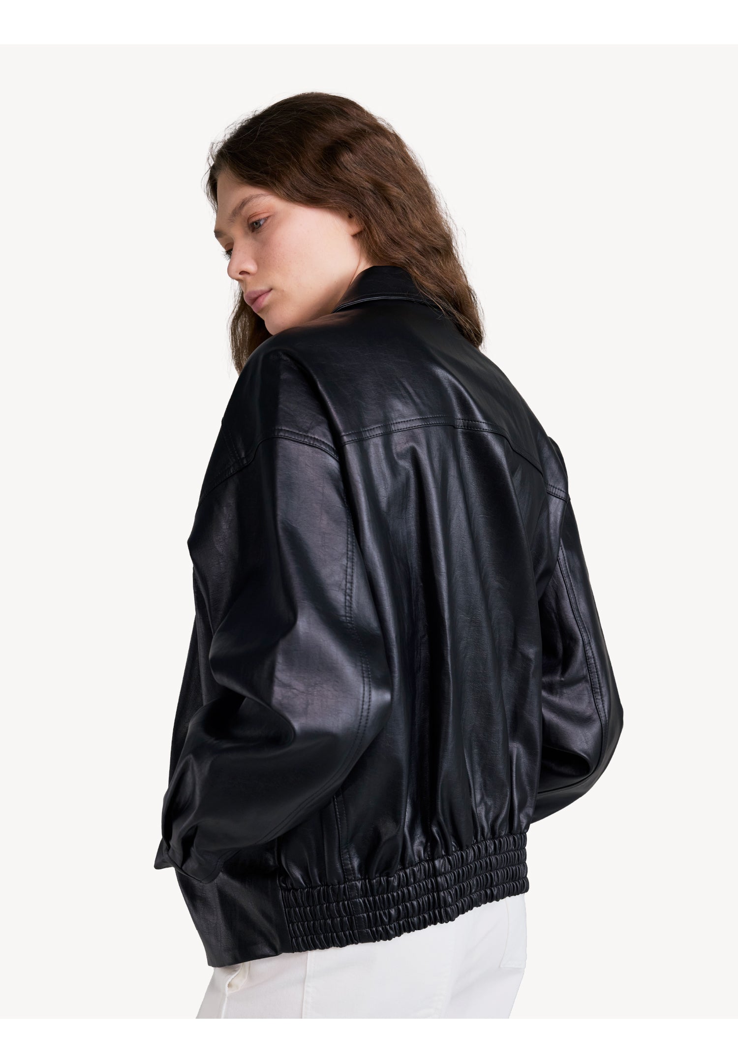 Relaxed Leather Jacket