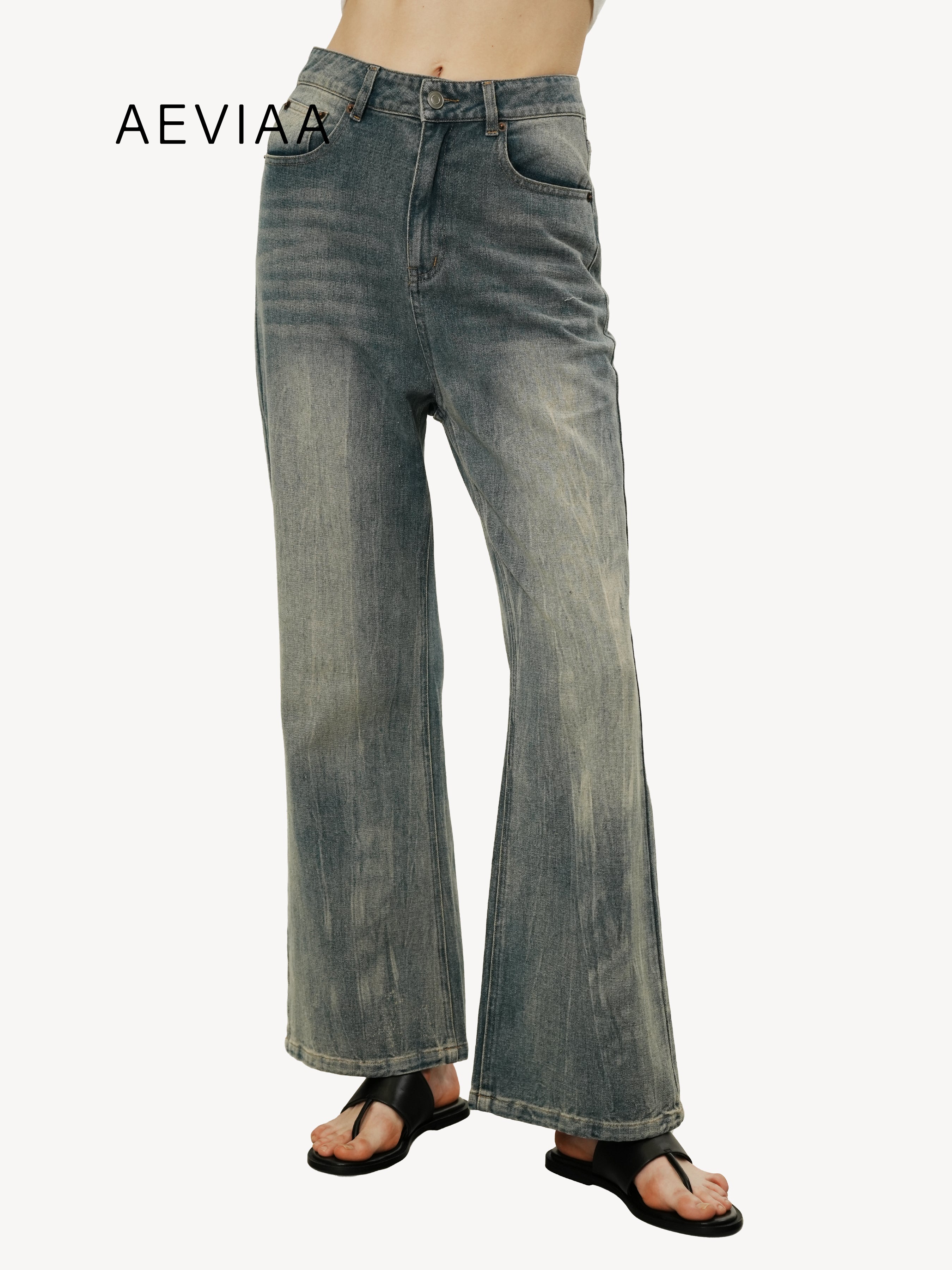 Wide Flare Jeans
