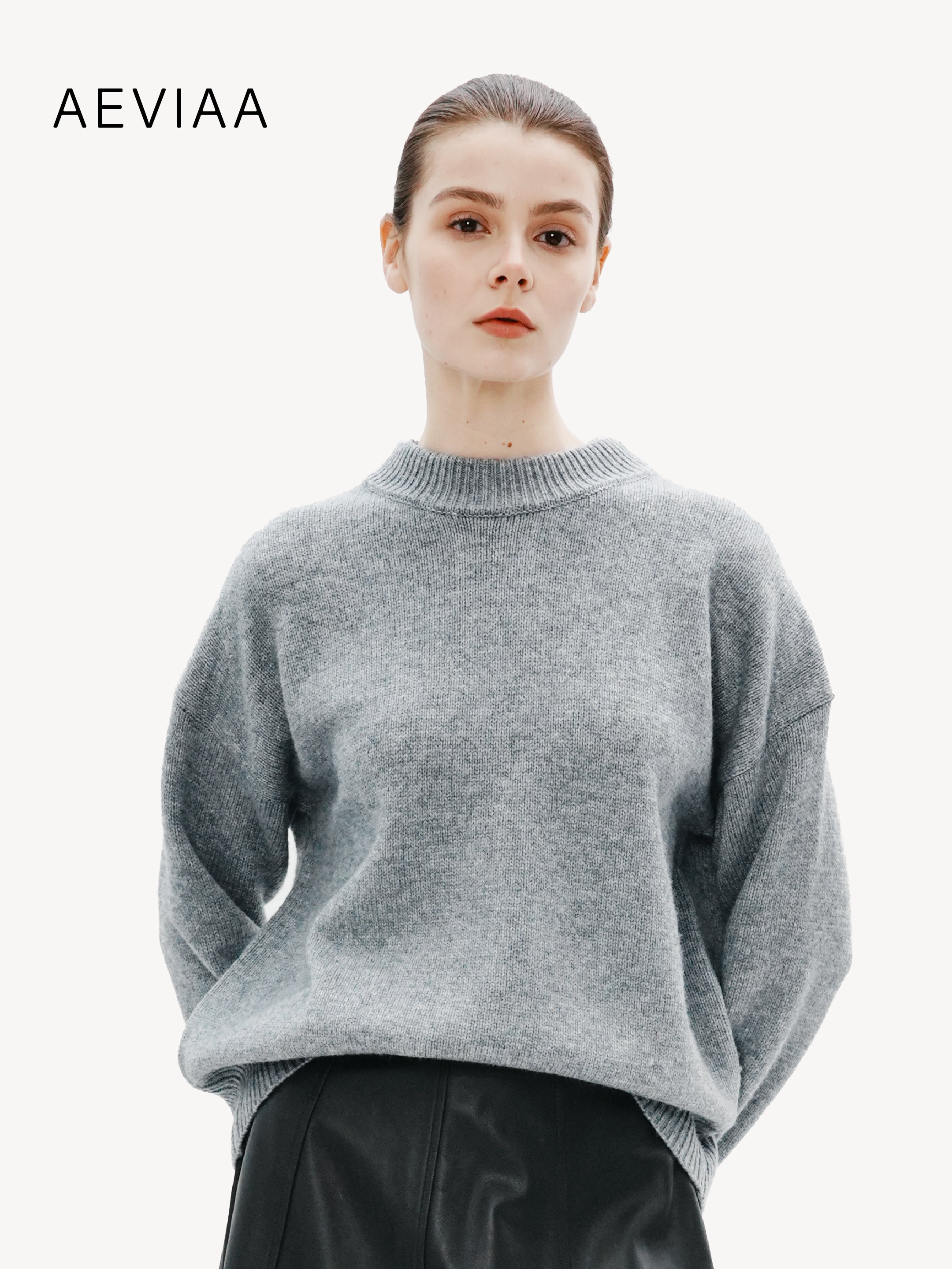 Minimal Wool Sweater