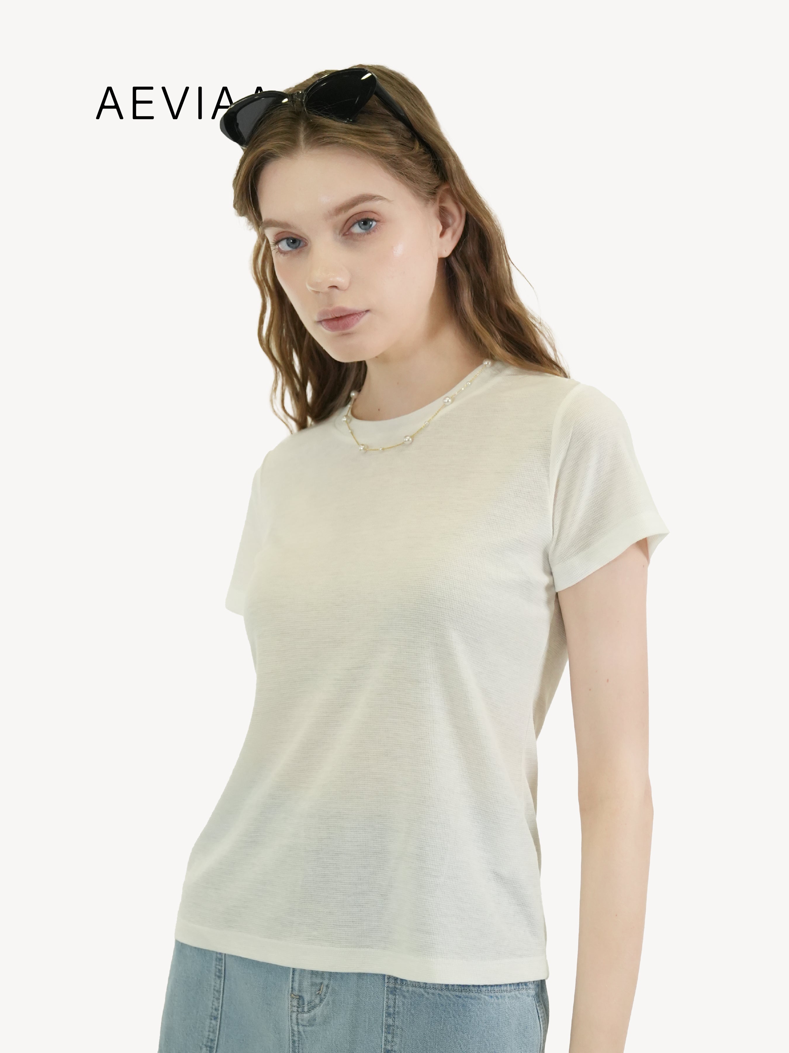 Essential Rayon Wool Tee