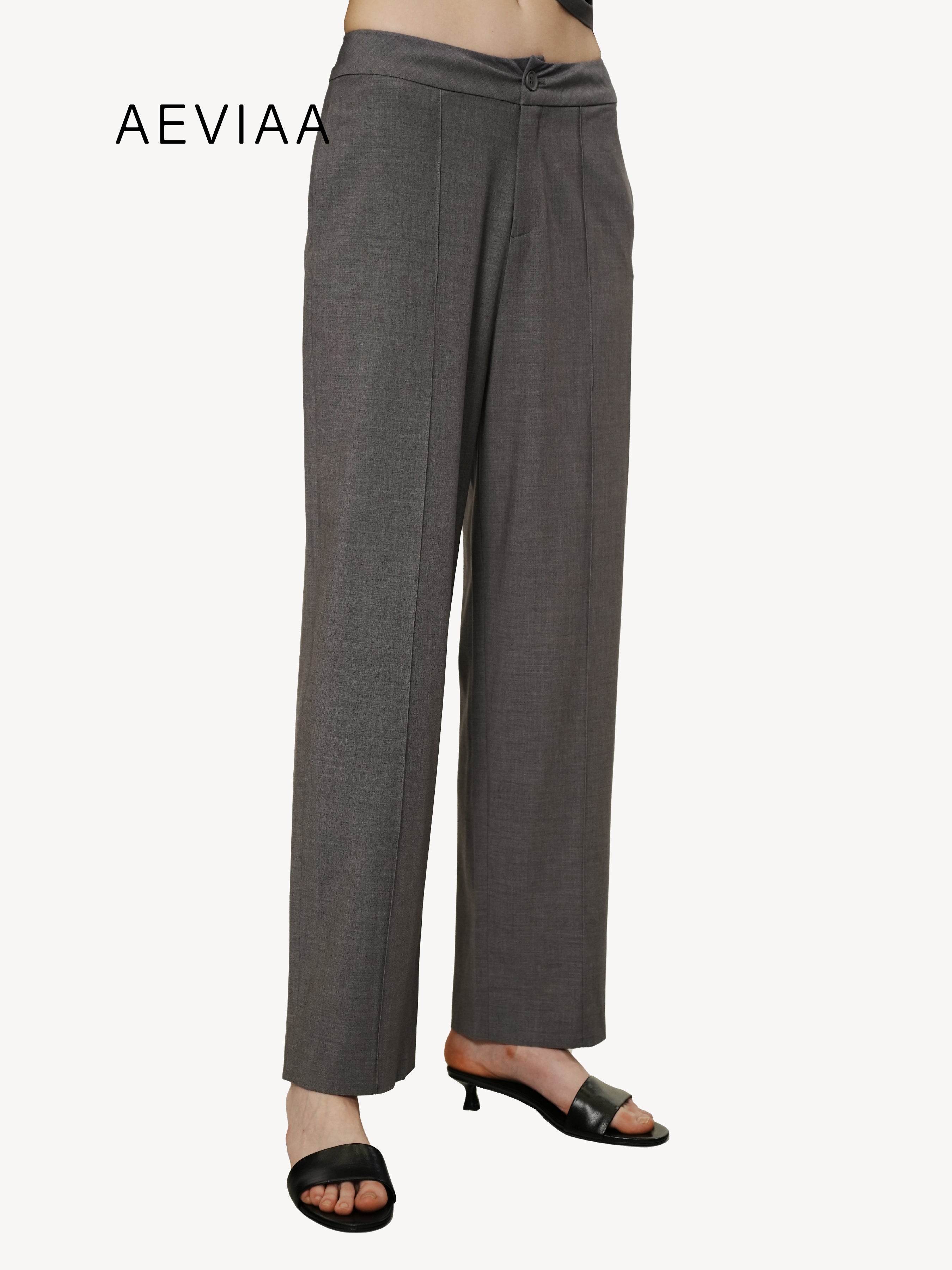 Tailored Wide Trousers