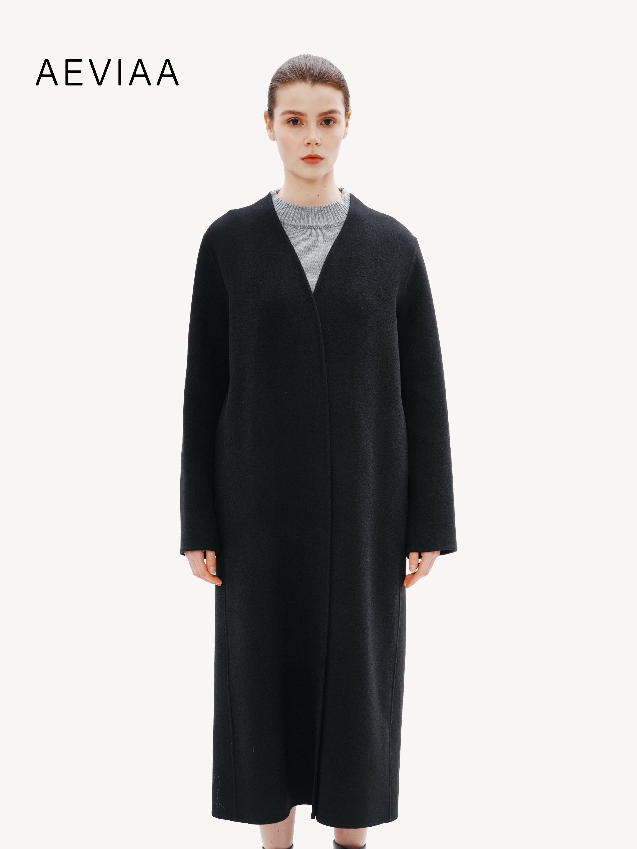 Timeless Wool Long Coat