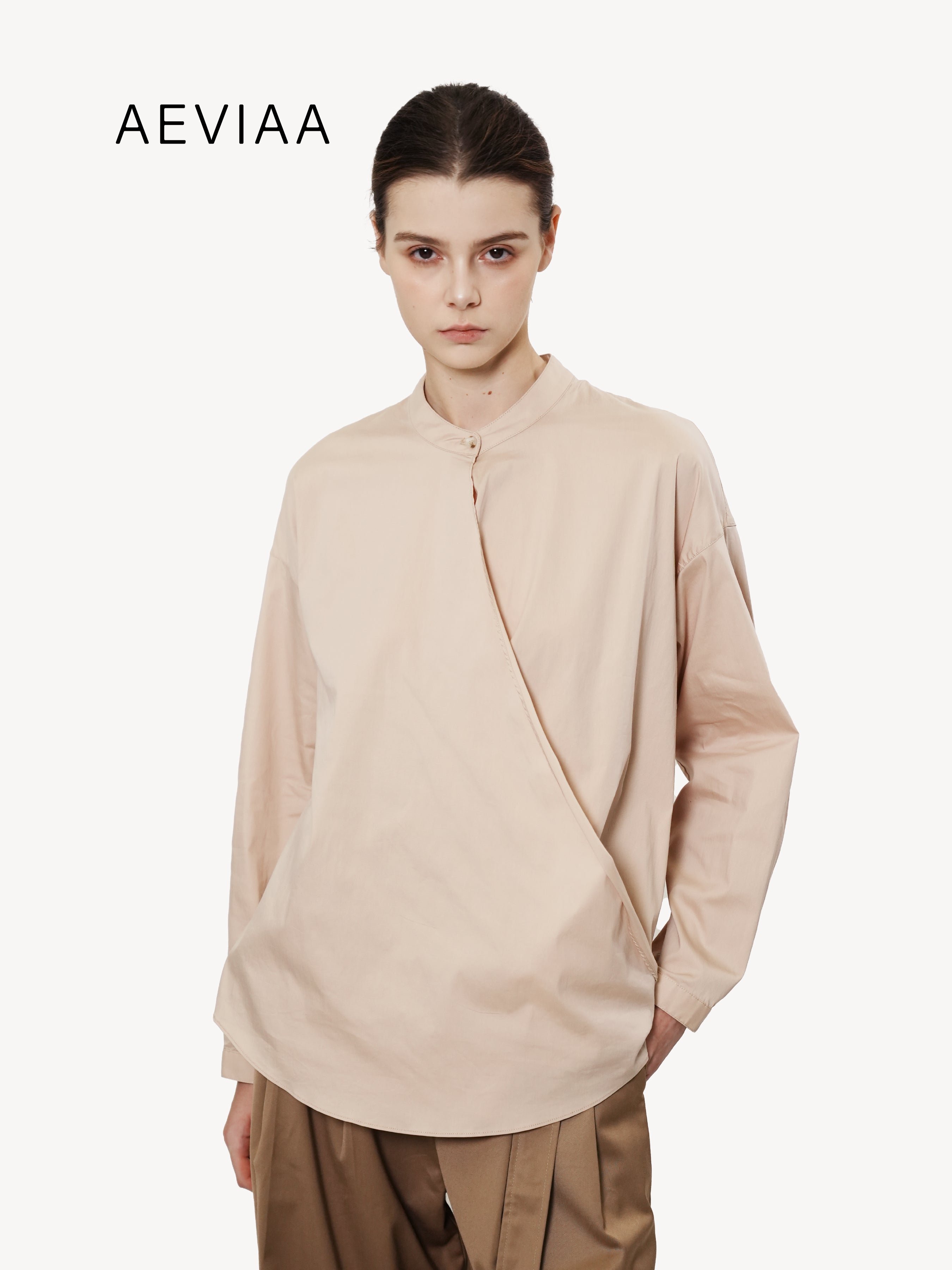 Contemporary Wrap Shirt