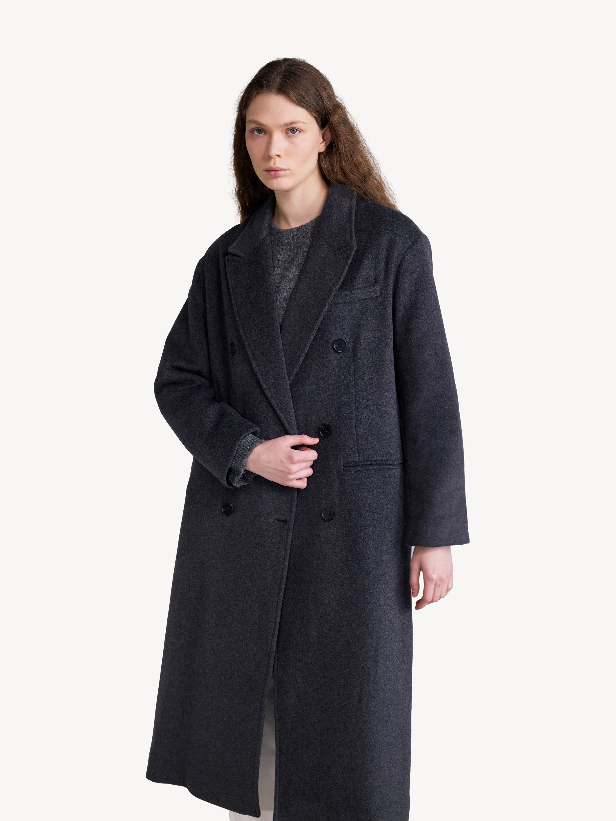 Double Wool Coat
