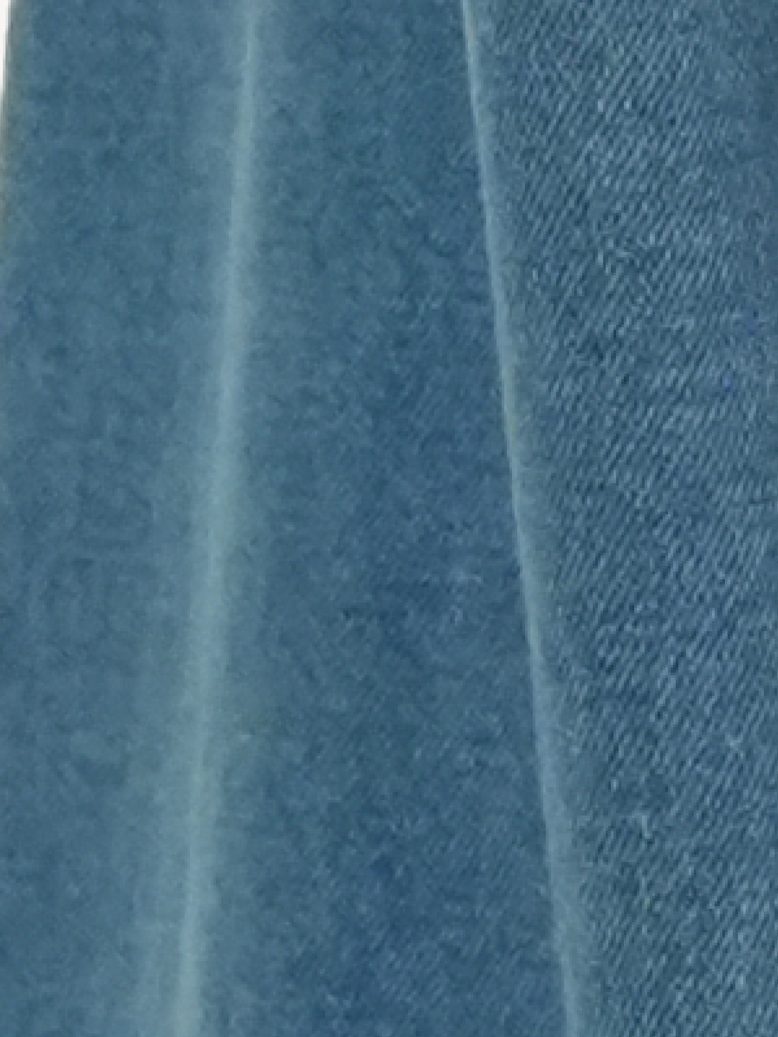 Wide-Leg Denim Trousers