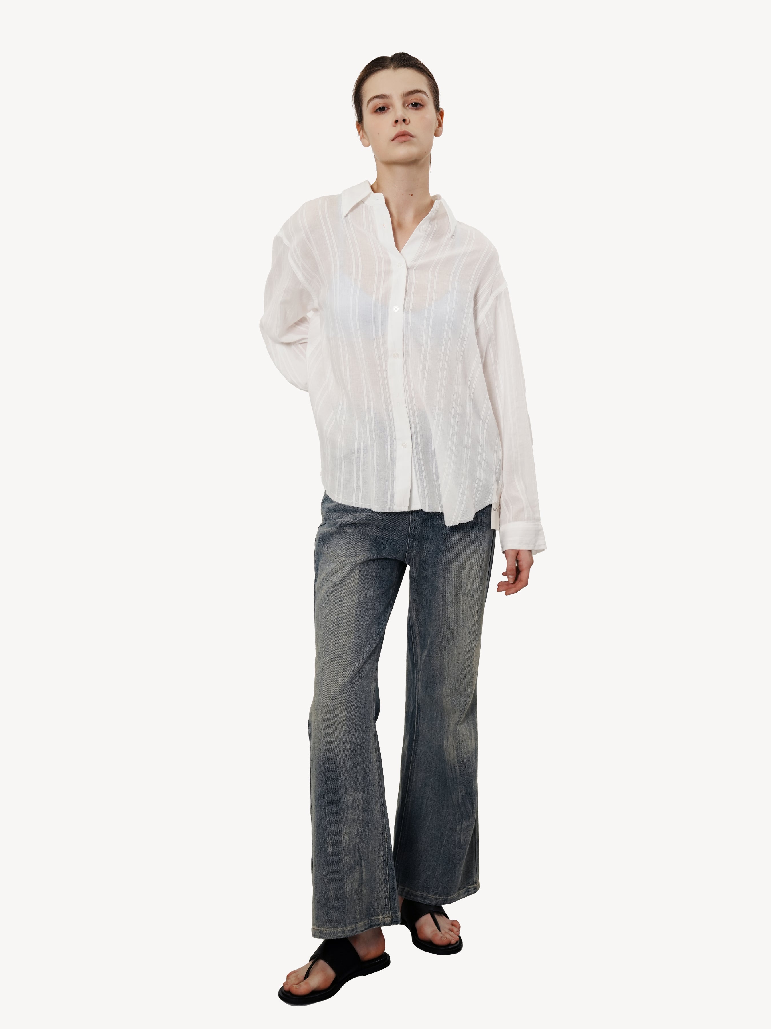 Textured Linen Shirt