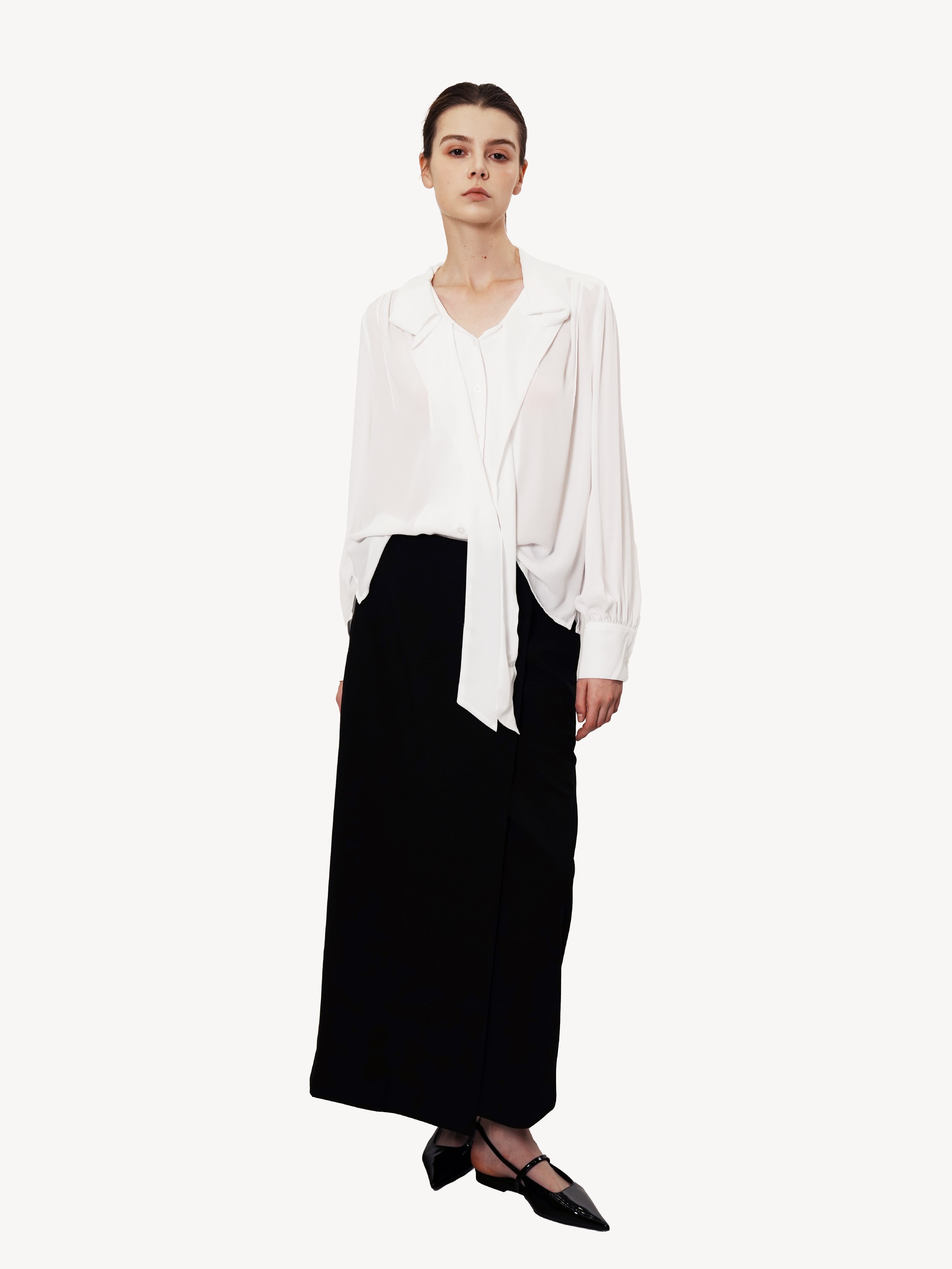 Tie-Front Blouse