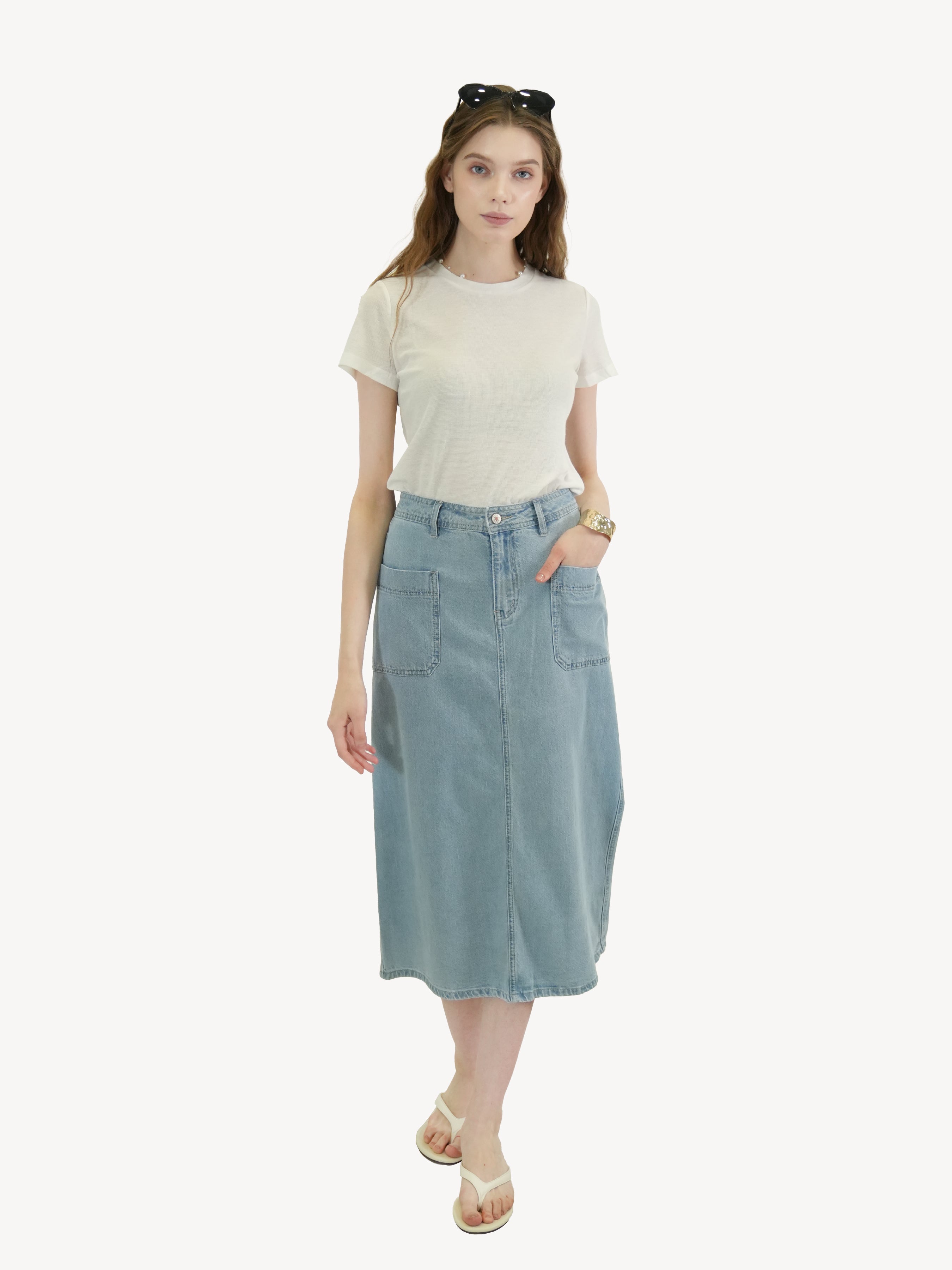 Essential Rayon Wool Tee