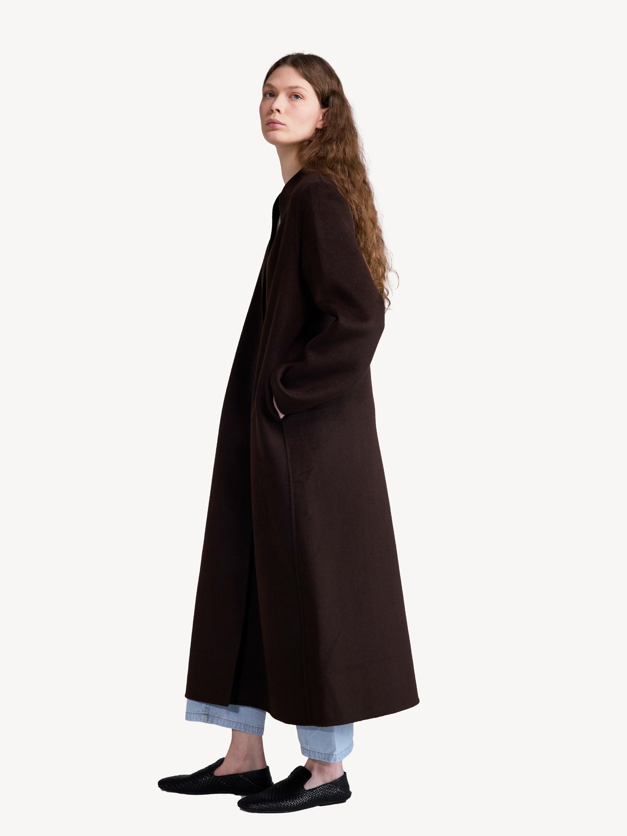 Minimalist Wool Coat