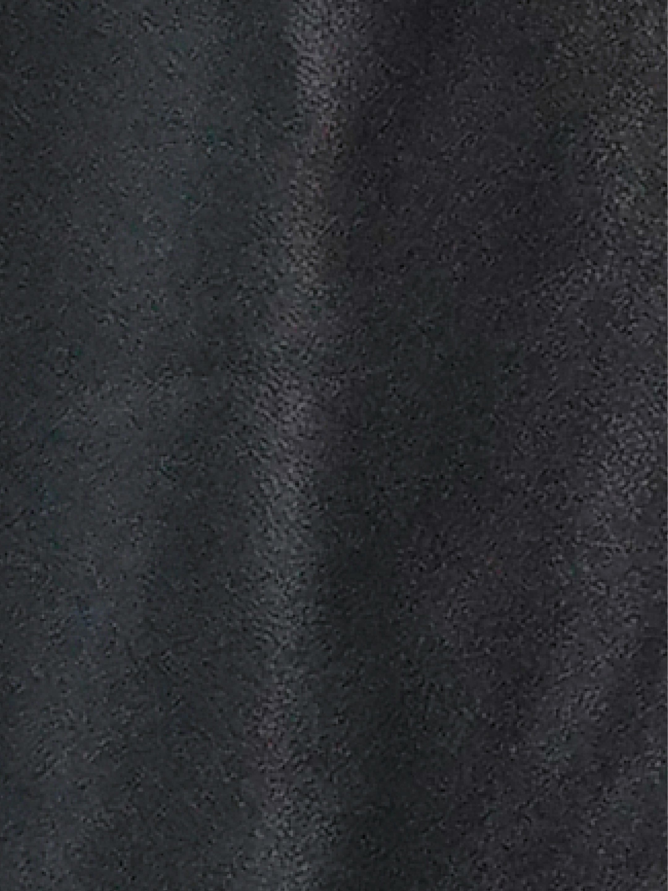 A-Line Leather Midi Skirt