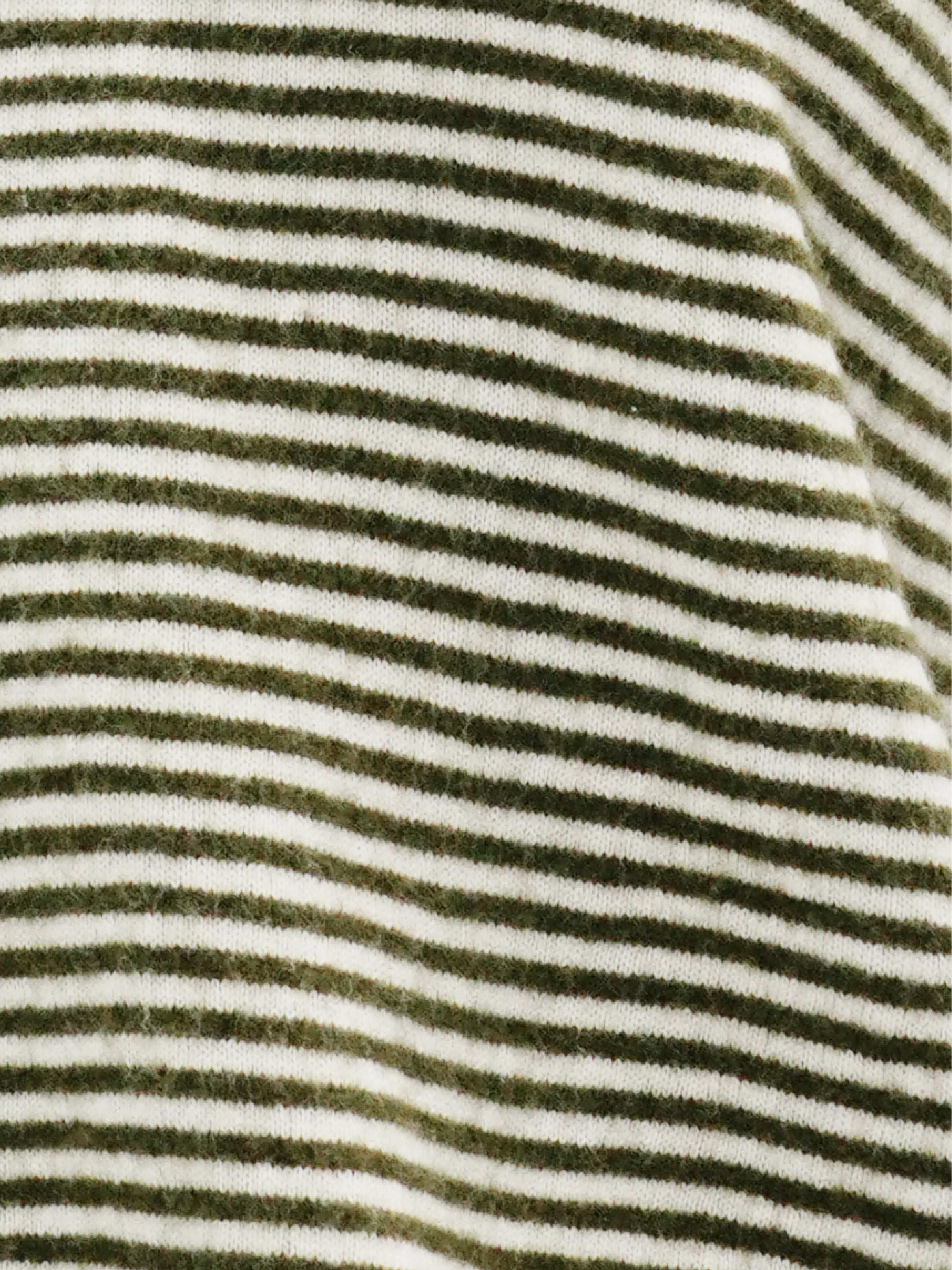 Minimalist Striped Wool Sweater