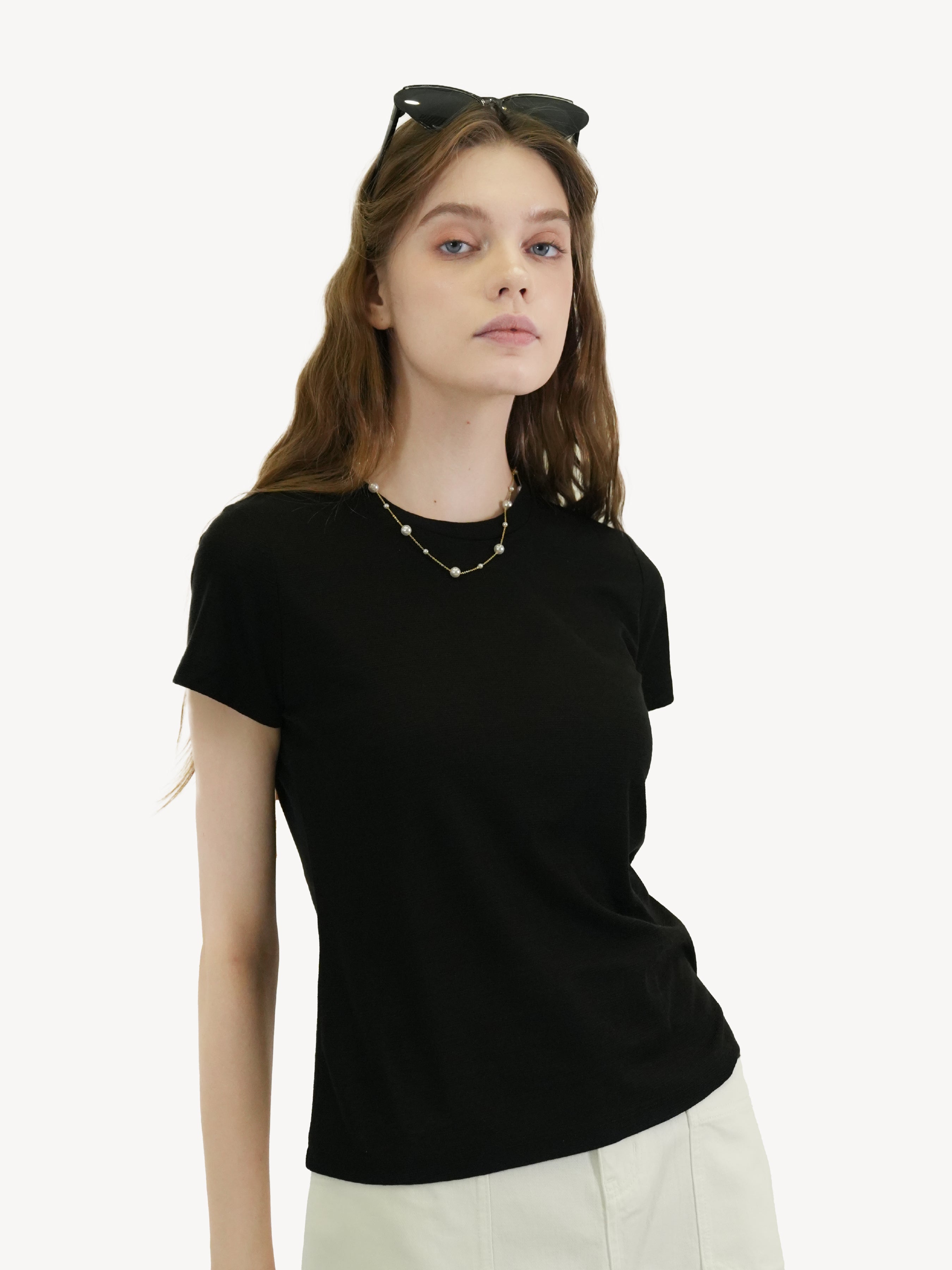 Essential Rayon Wool Tee