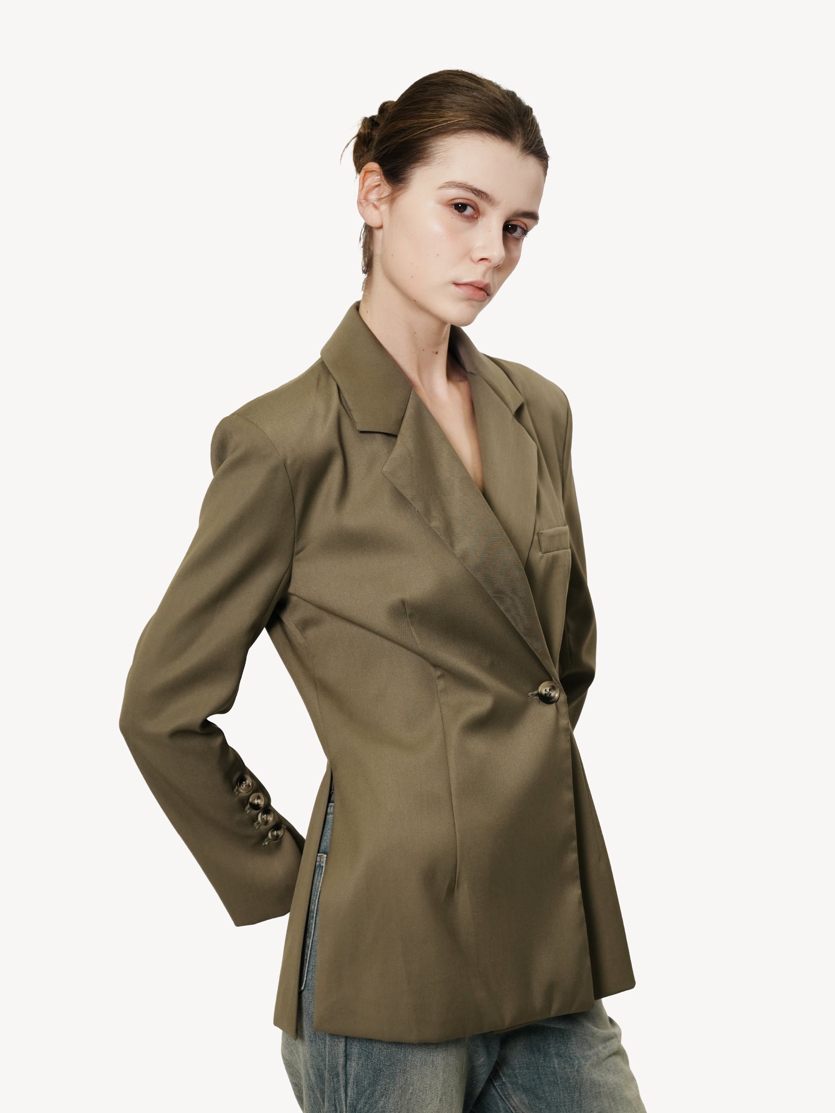 Sophisticated Wrap Blazer