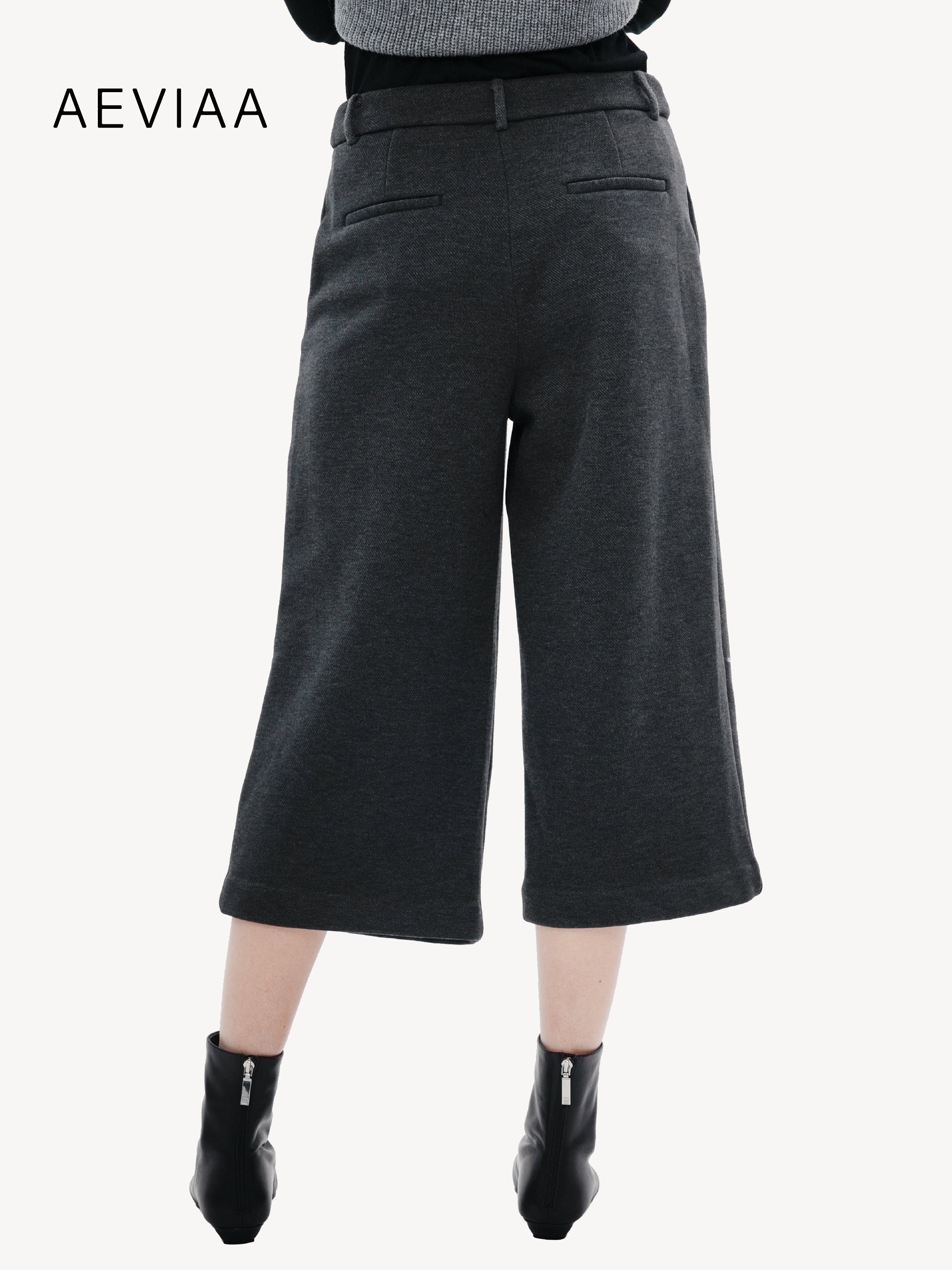 Tailored Cropped Trousers