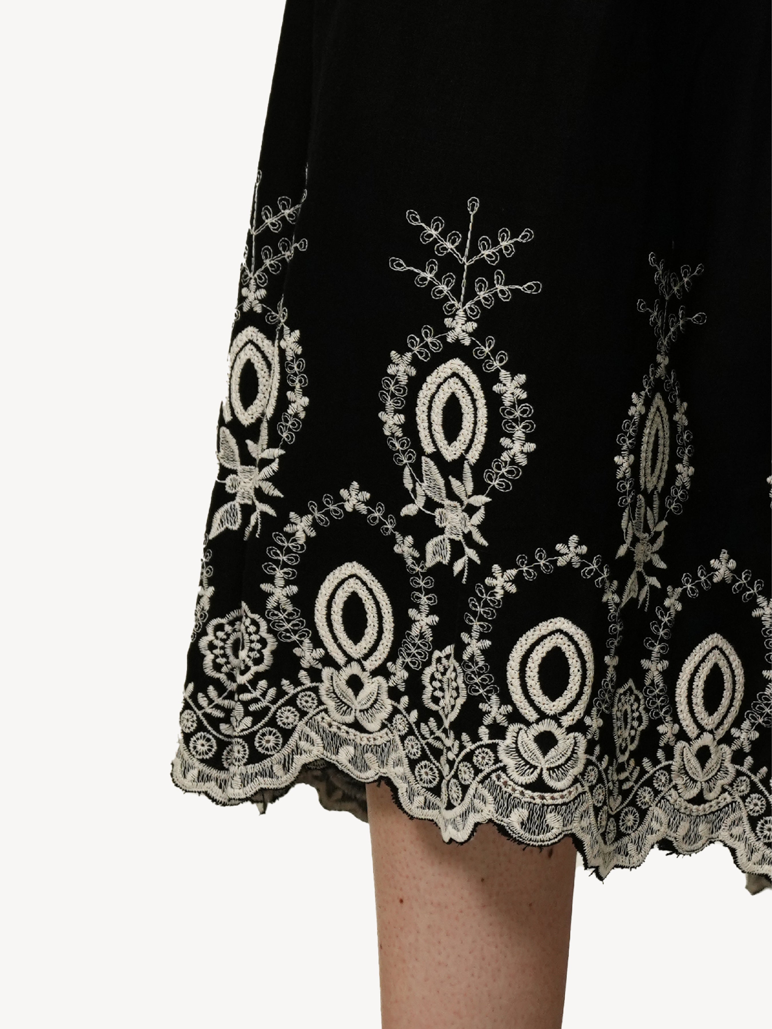 Embroidered Maxi Dress