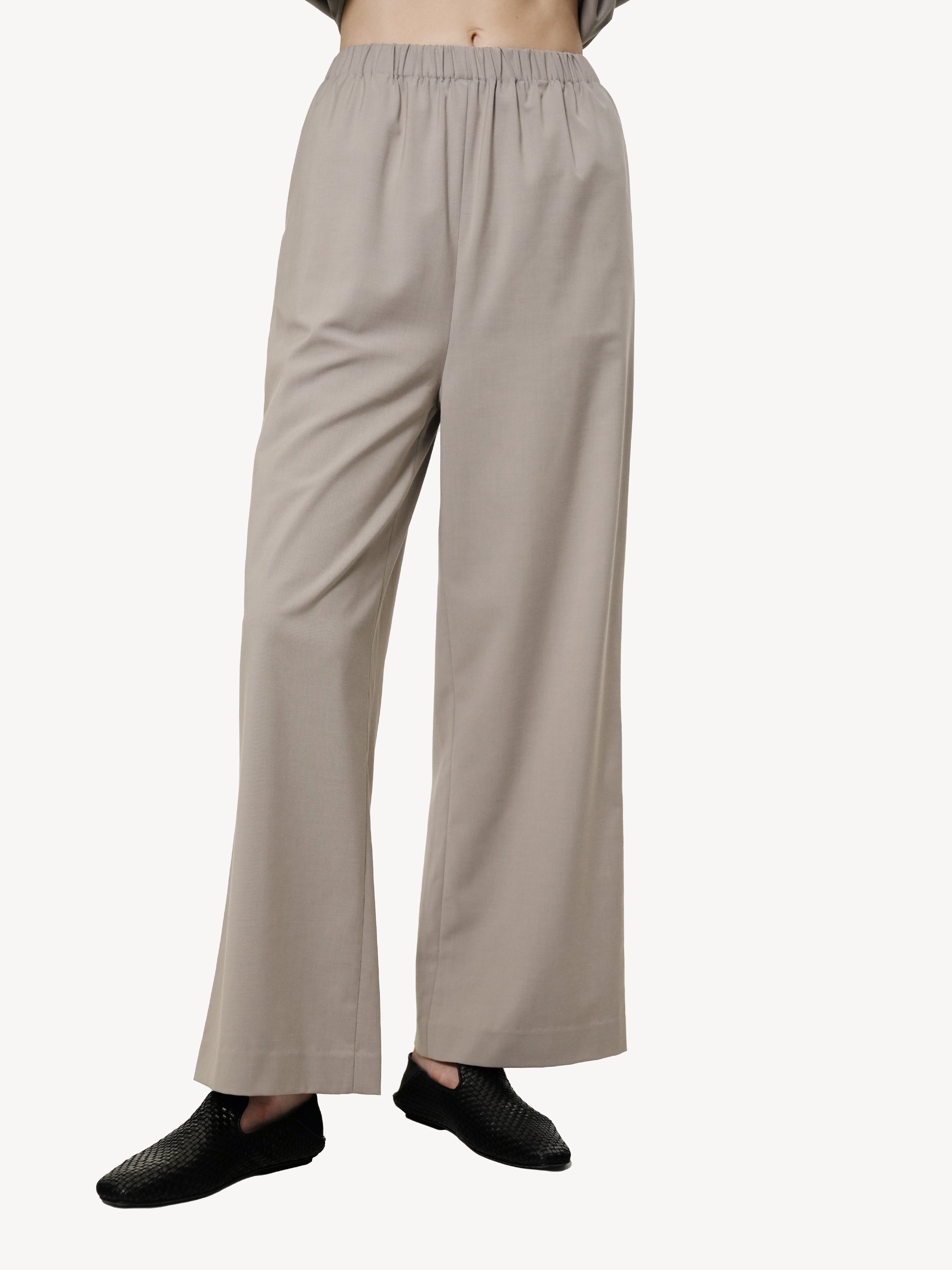 Coordinated Wool Set | Trousers