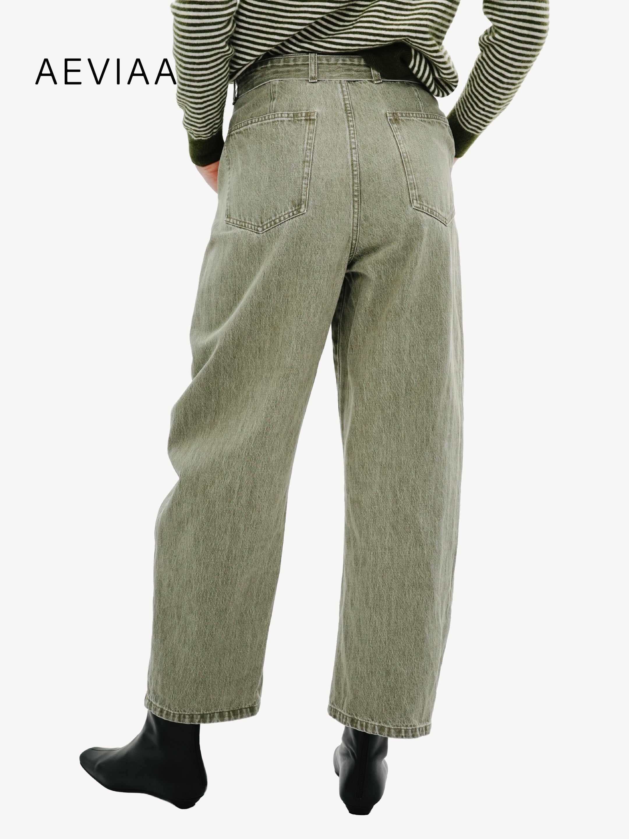 Essential Cotton Wide-Leg Pants