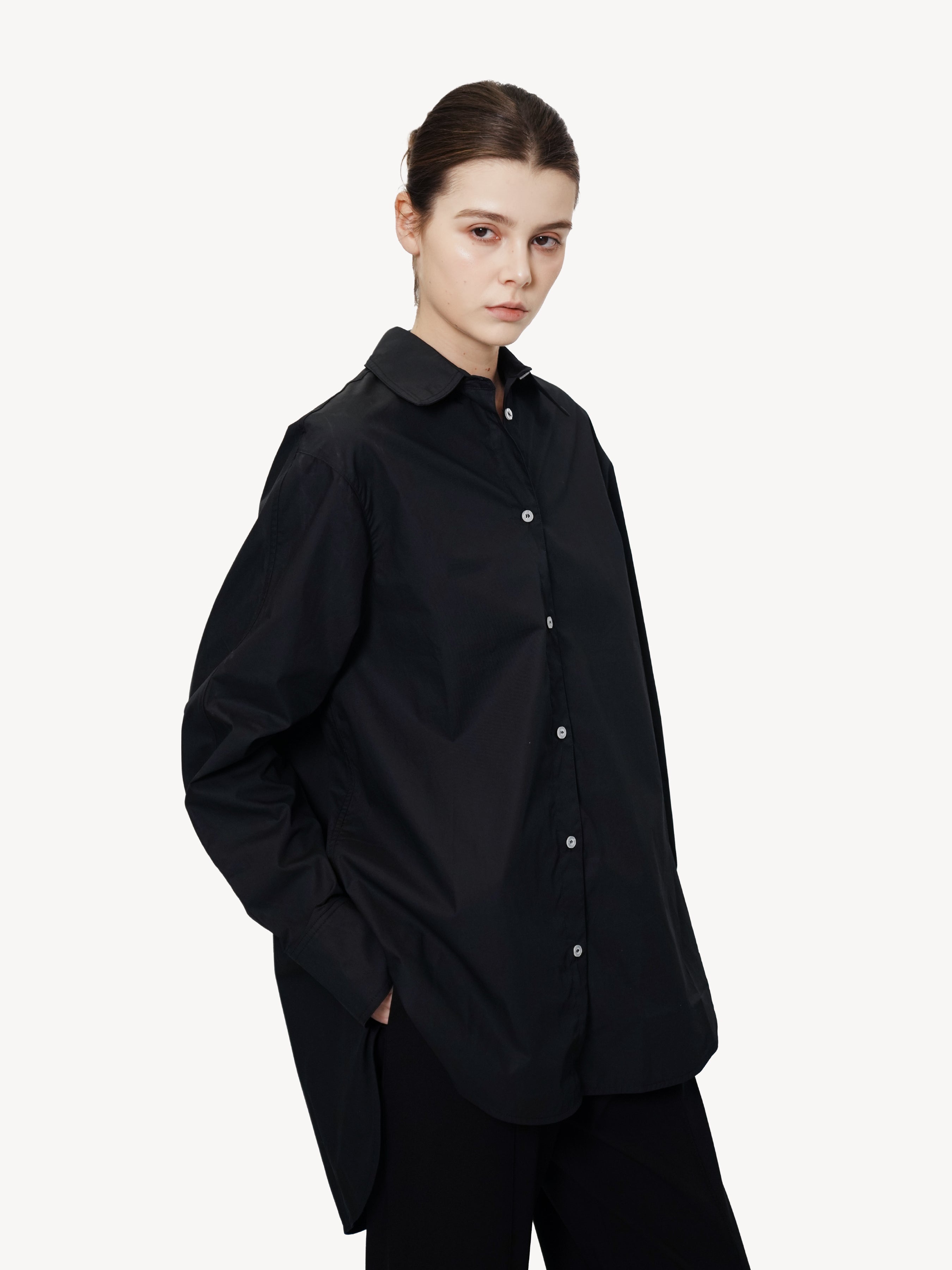 Extended Cotton Shirt