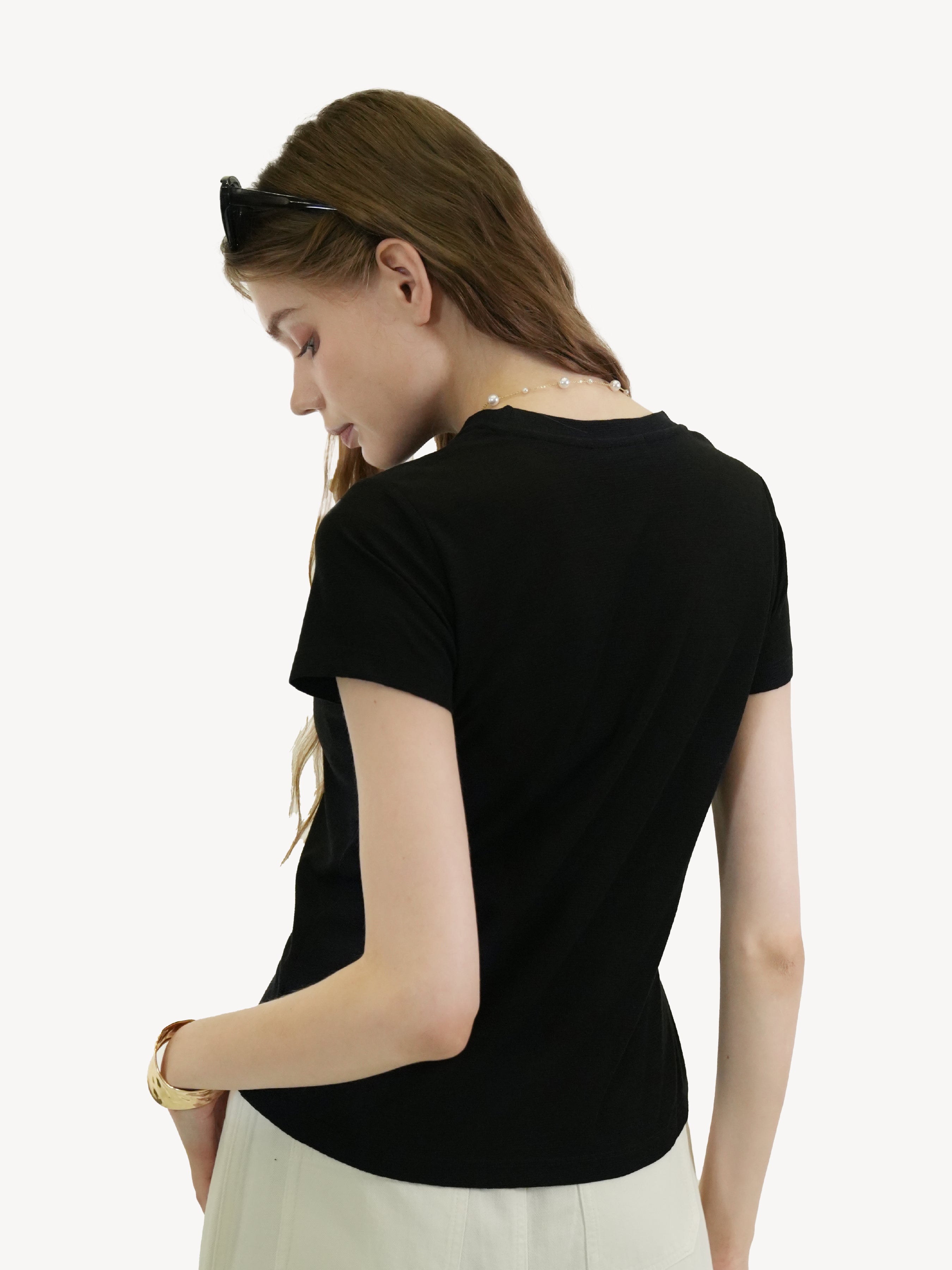 Essential Rayon Wool Tee