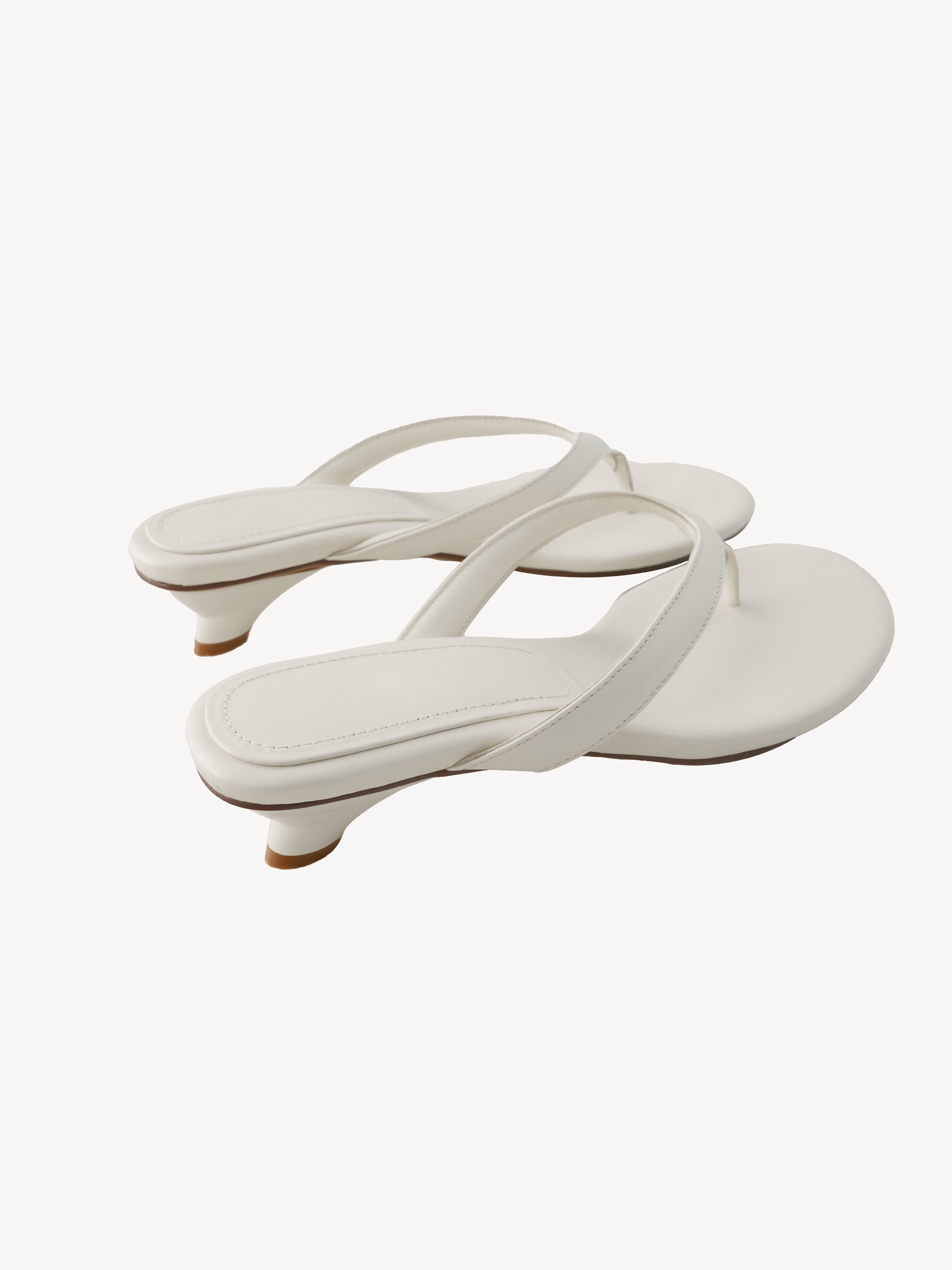 The Nordic Kitten Heel Thongs