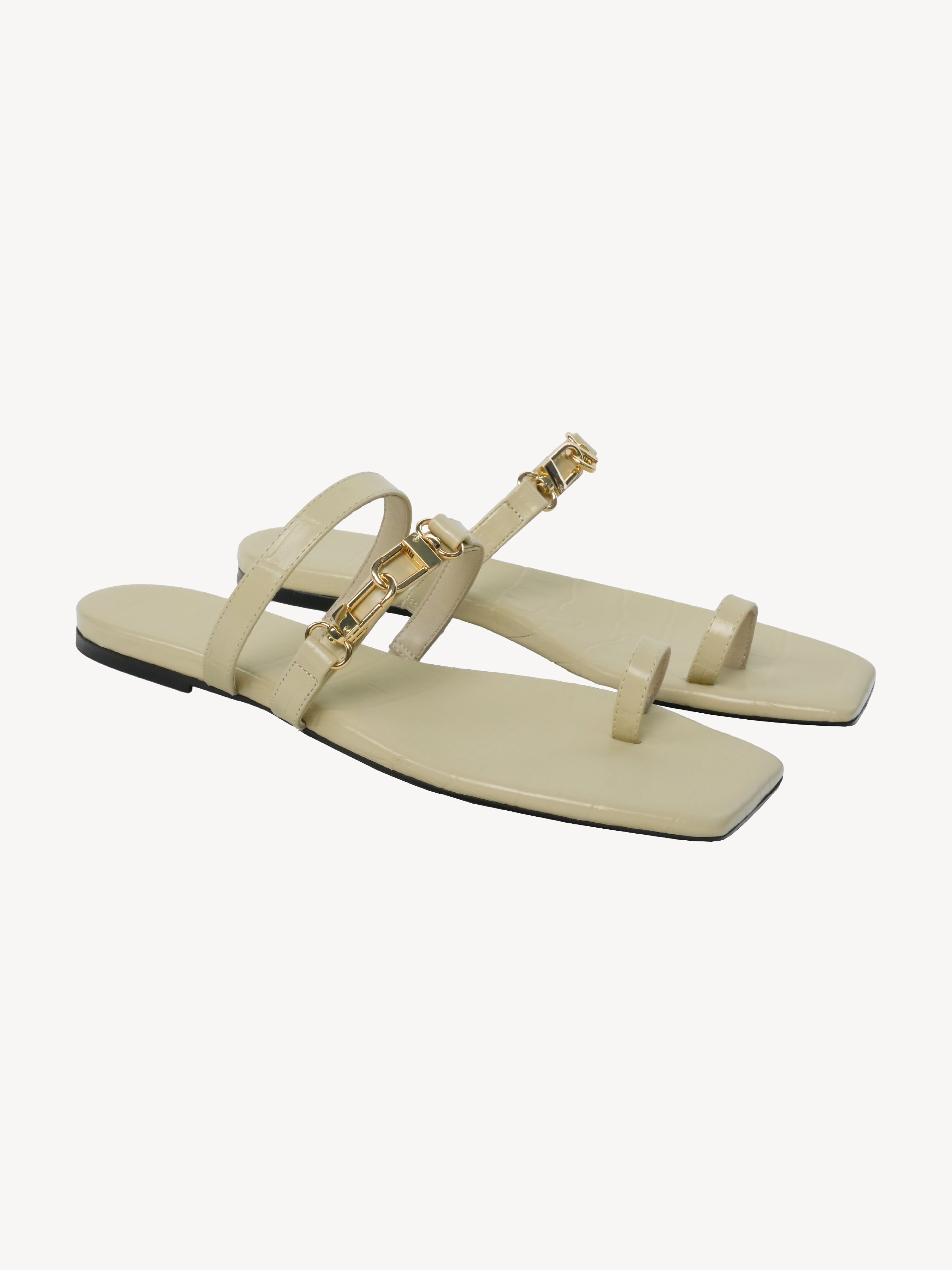 Chain Detail Strappy Sandals