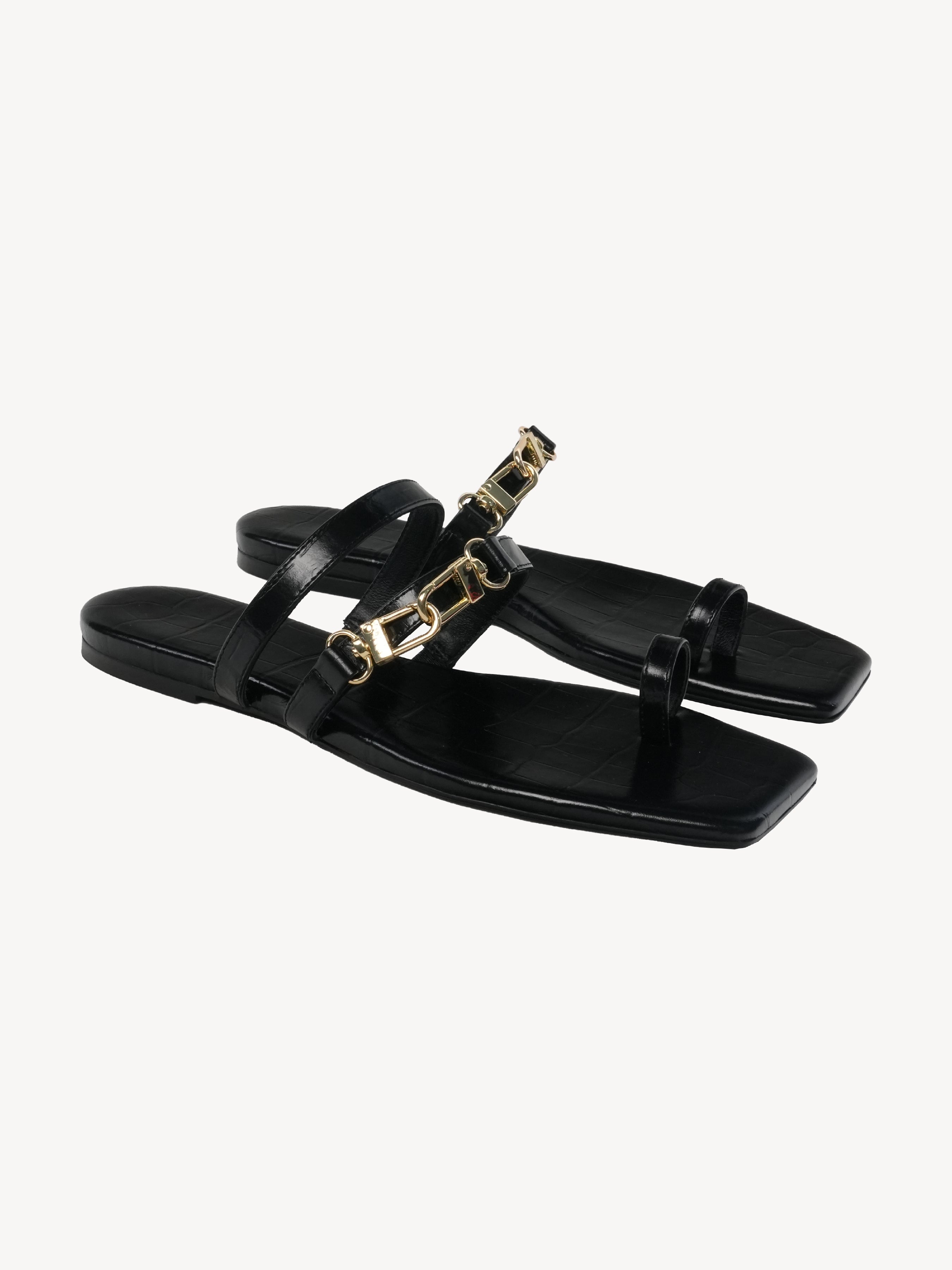 Chain Detail Strappy Sandals