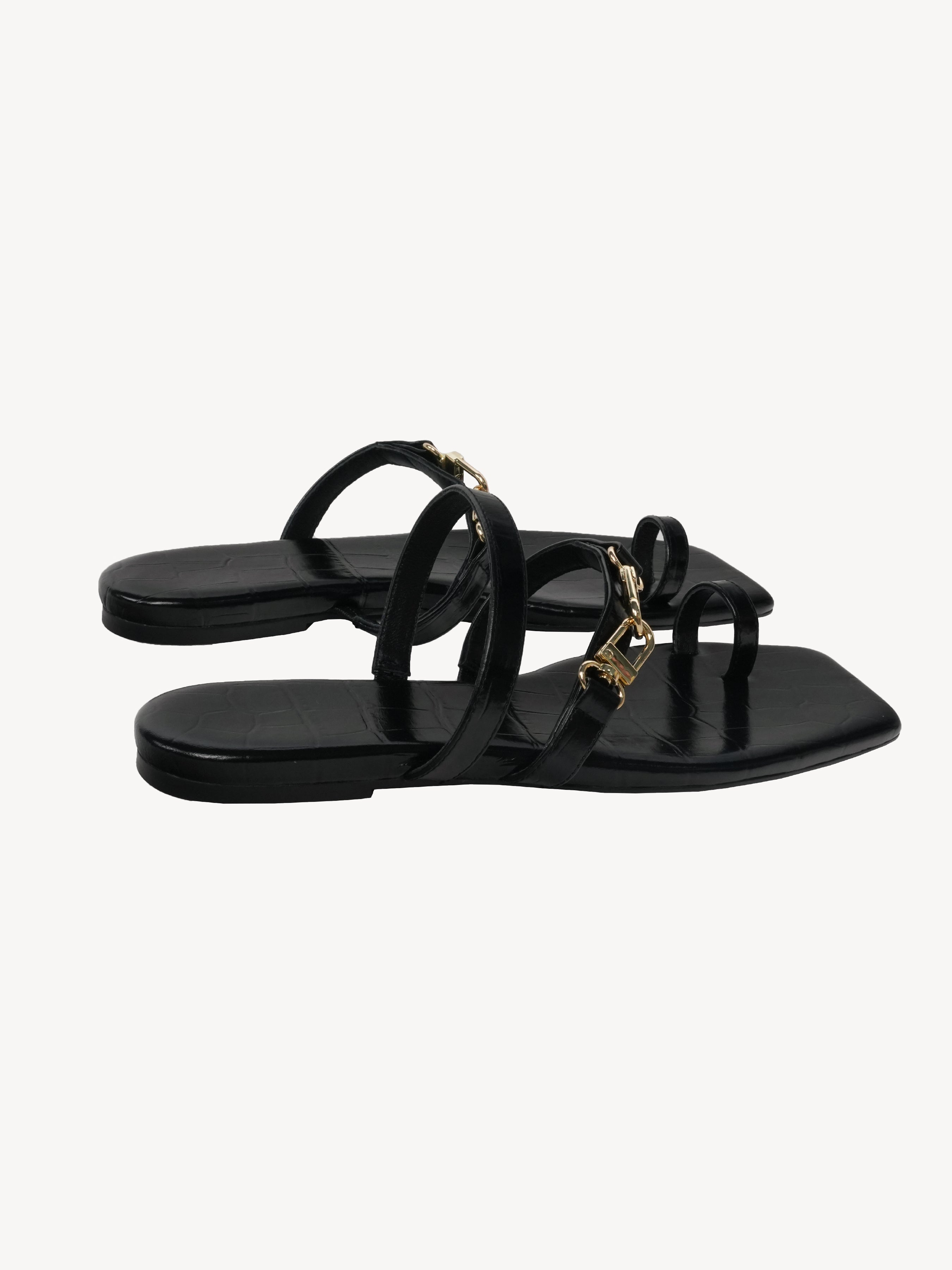 Chain Detail Strappy Sandals