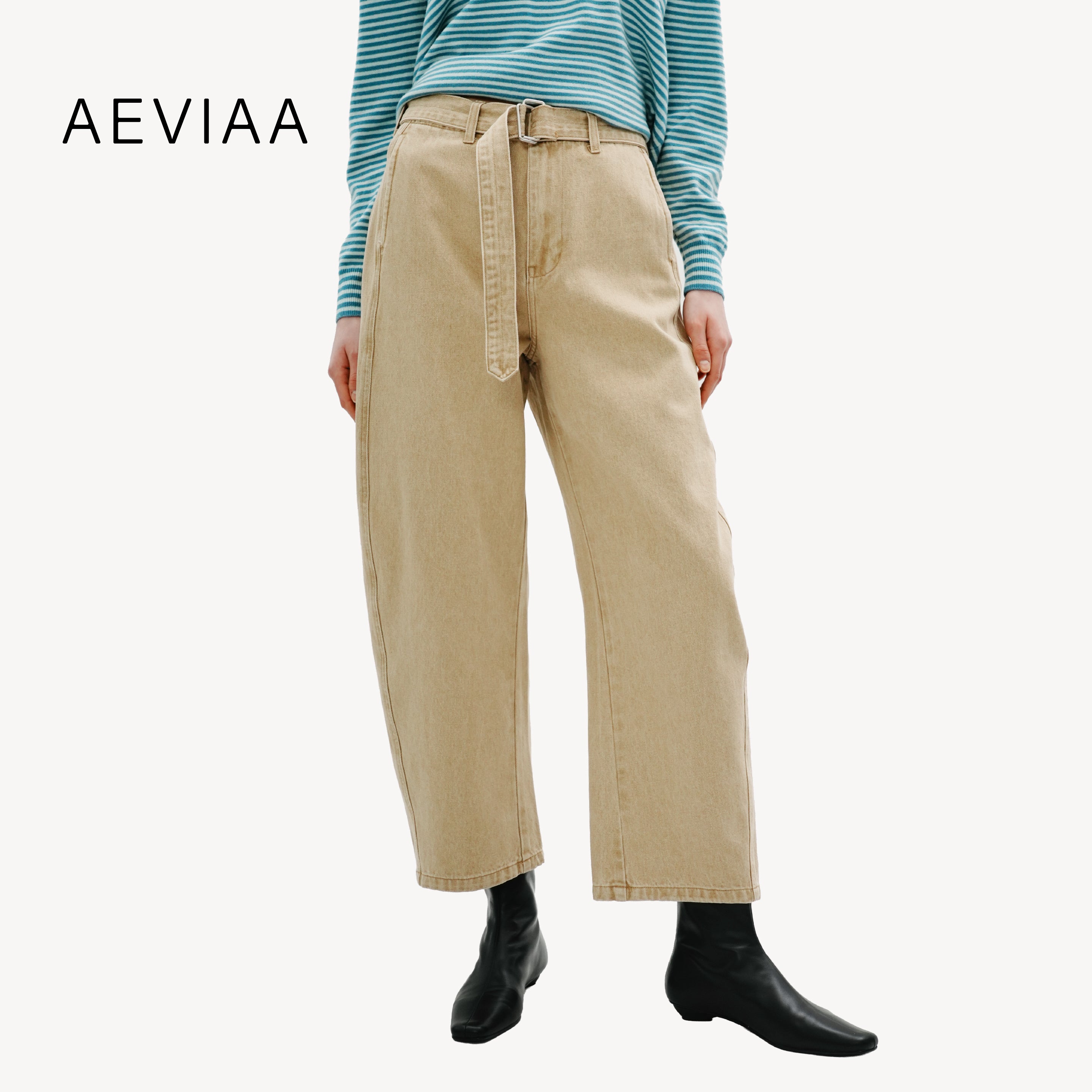 Essential Cotton Wide-Leg Pants