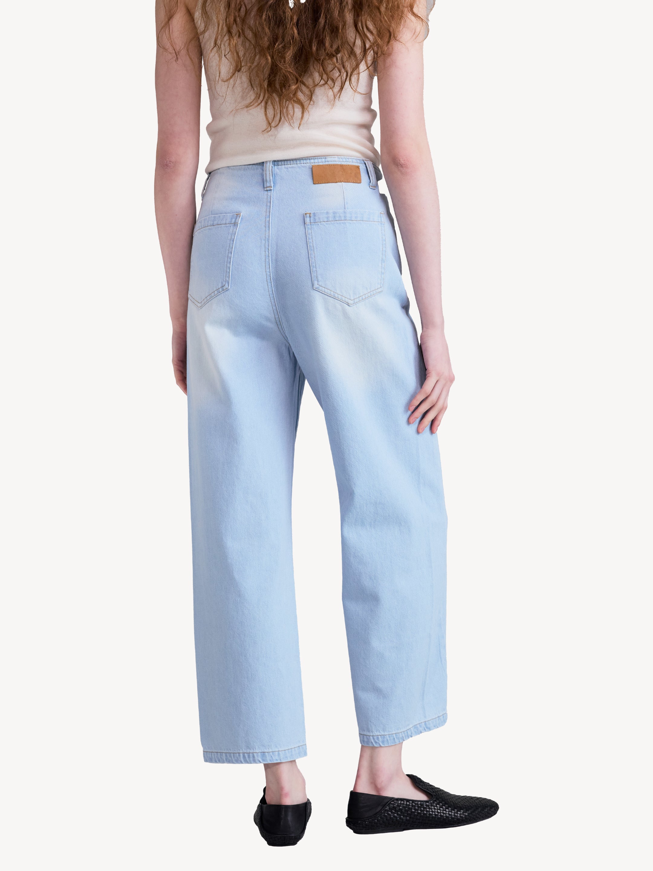 Wide Denim Culottes