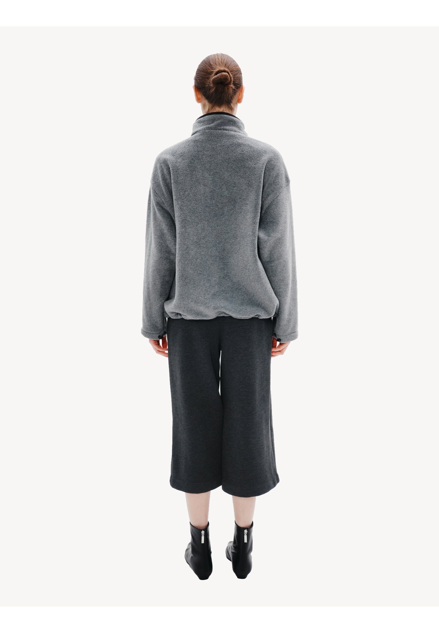 Minimal Zip Fleece Jacket