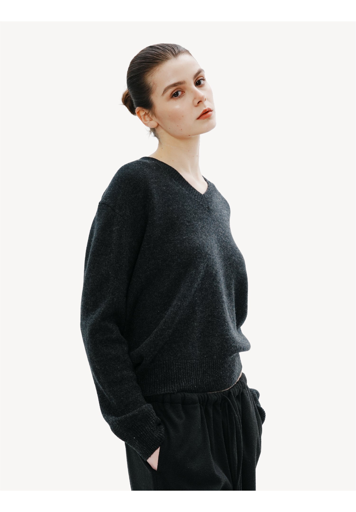 Cashmere V-Neck Sweater