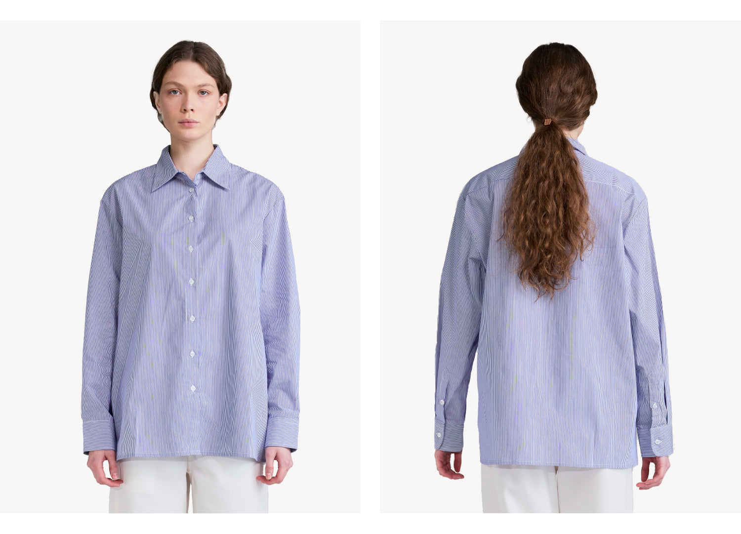 Oversized Striped Shirt