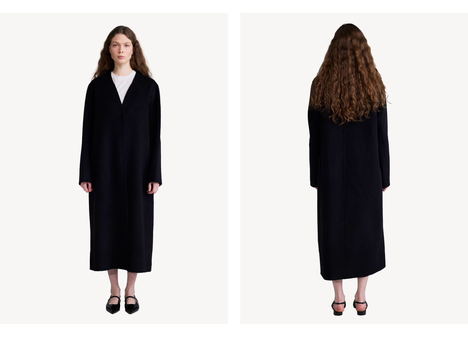Minimalist Wool Coat