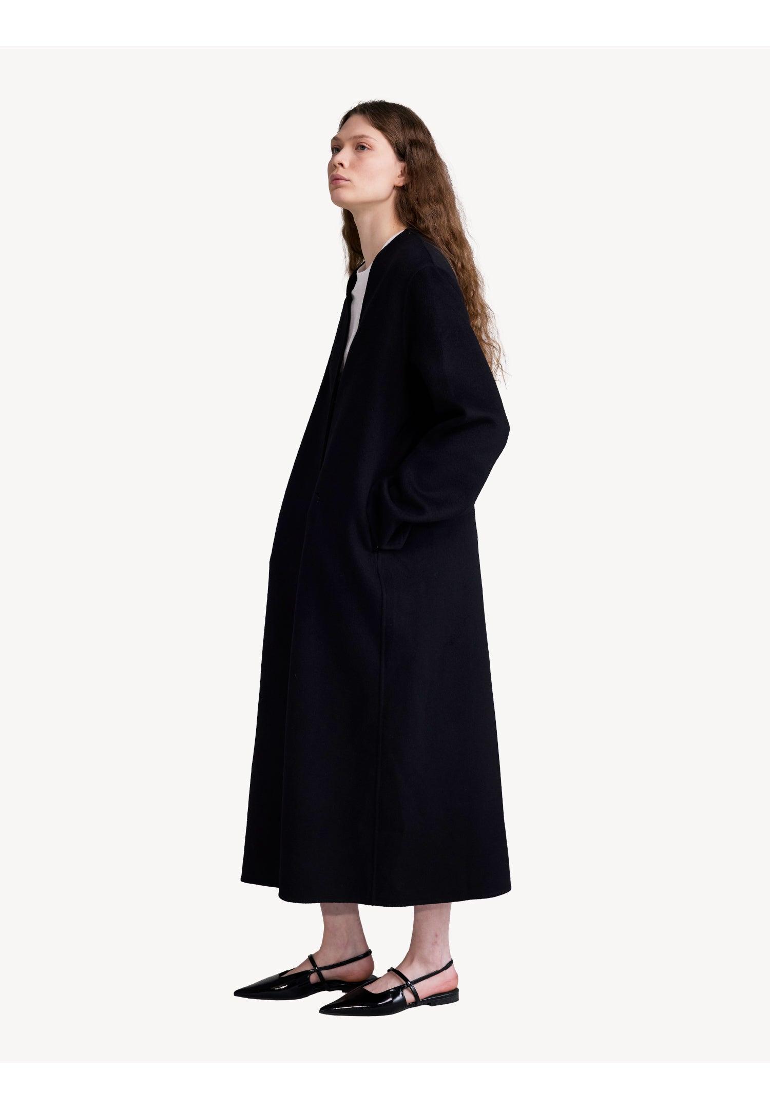 Minimalist Wool Coat