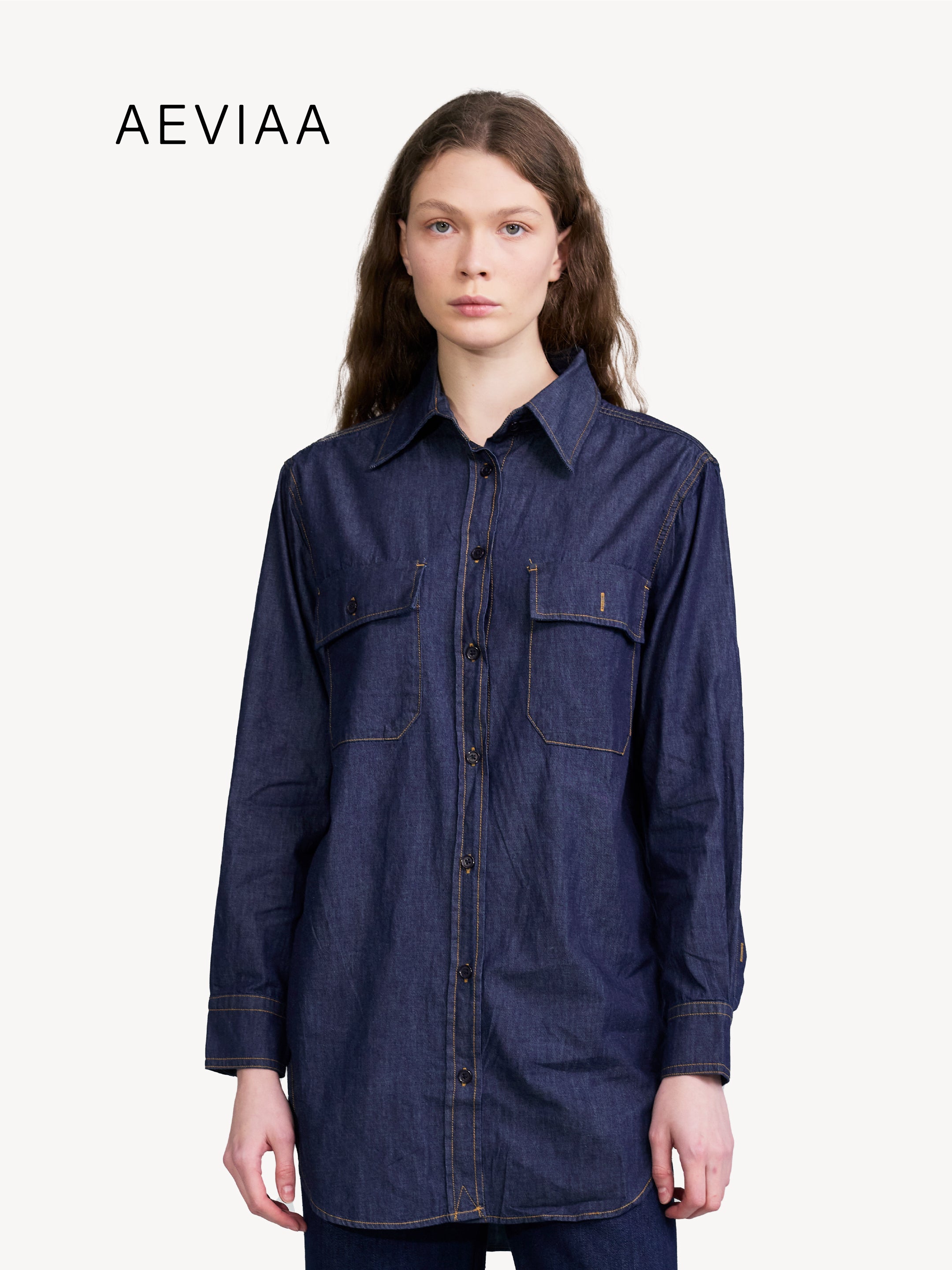 Utility Denim Shirt