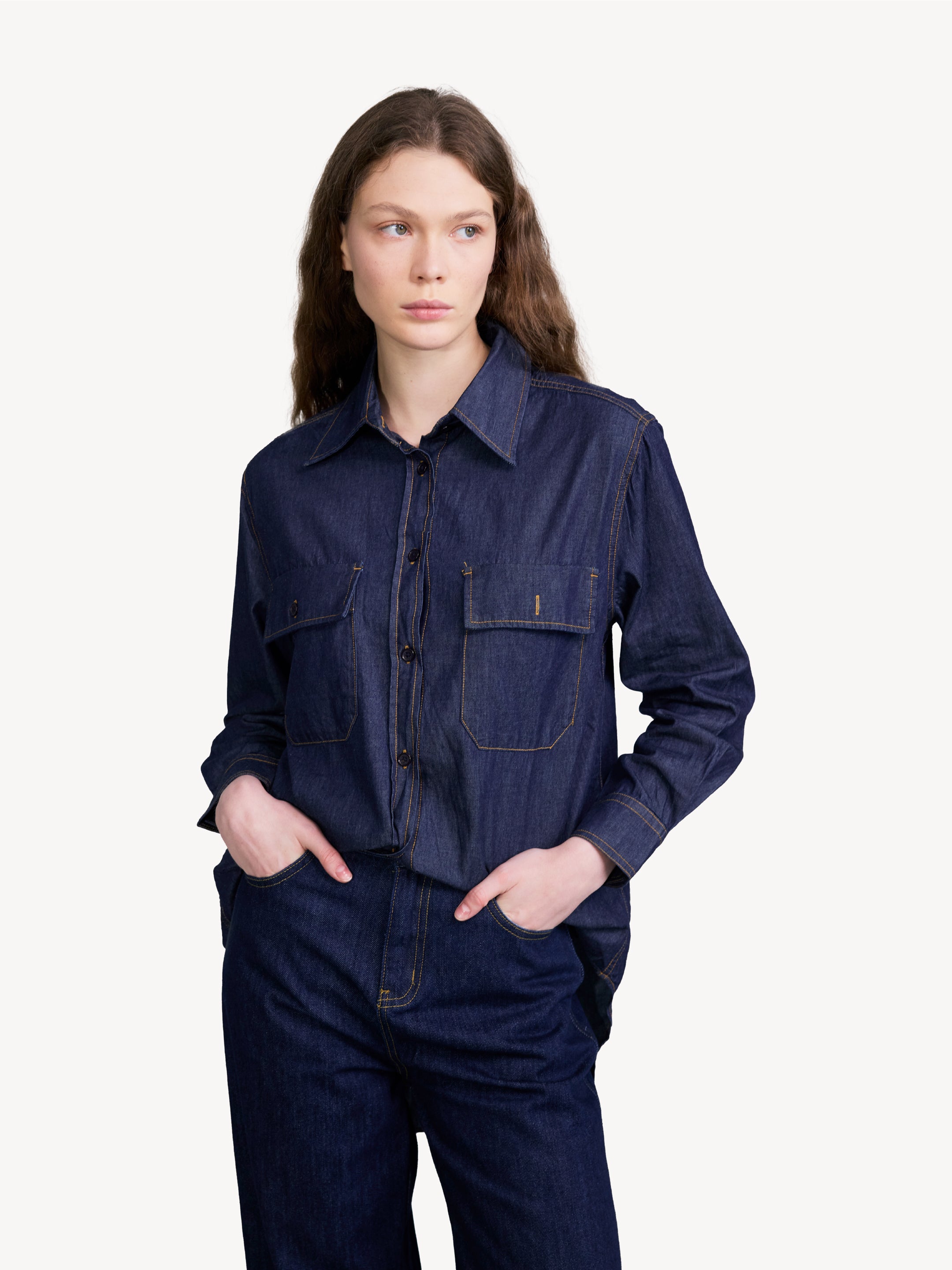Utility Denim Shirt