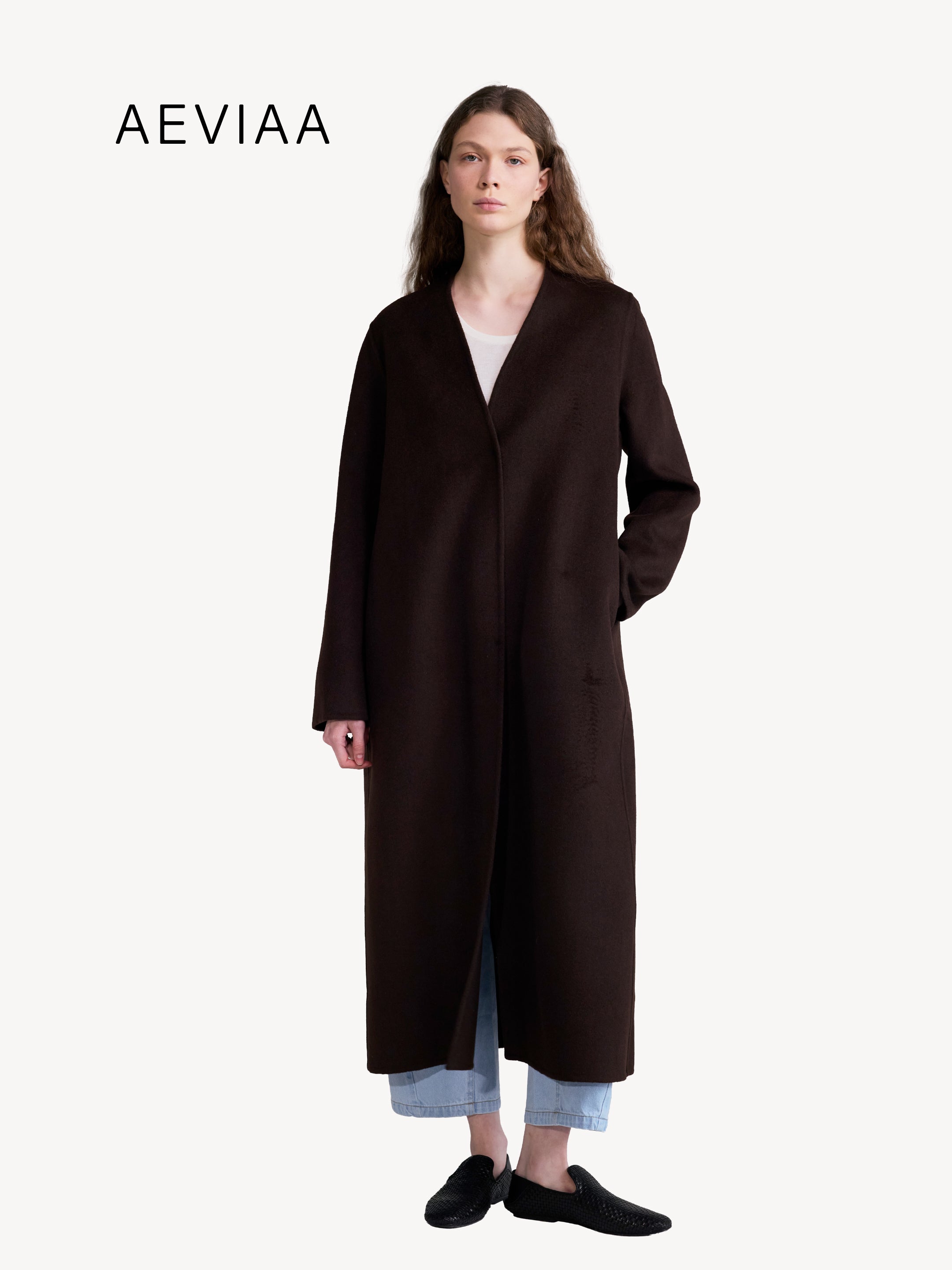 Minimalist Wool Coat