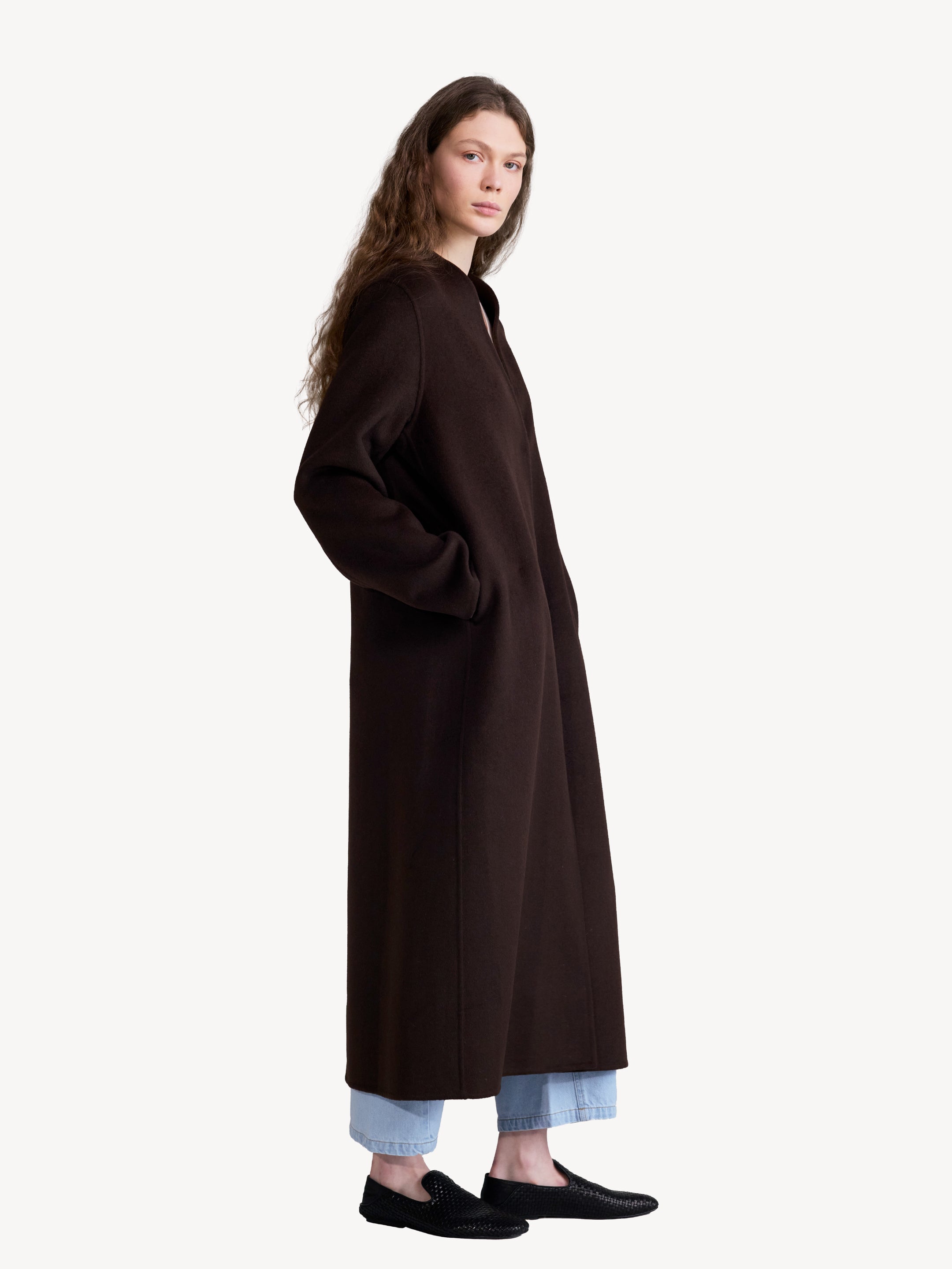 Minimalist Wool Coat