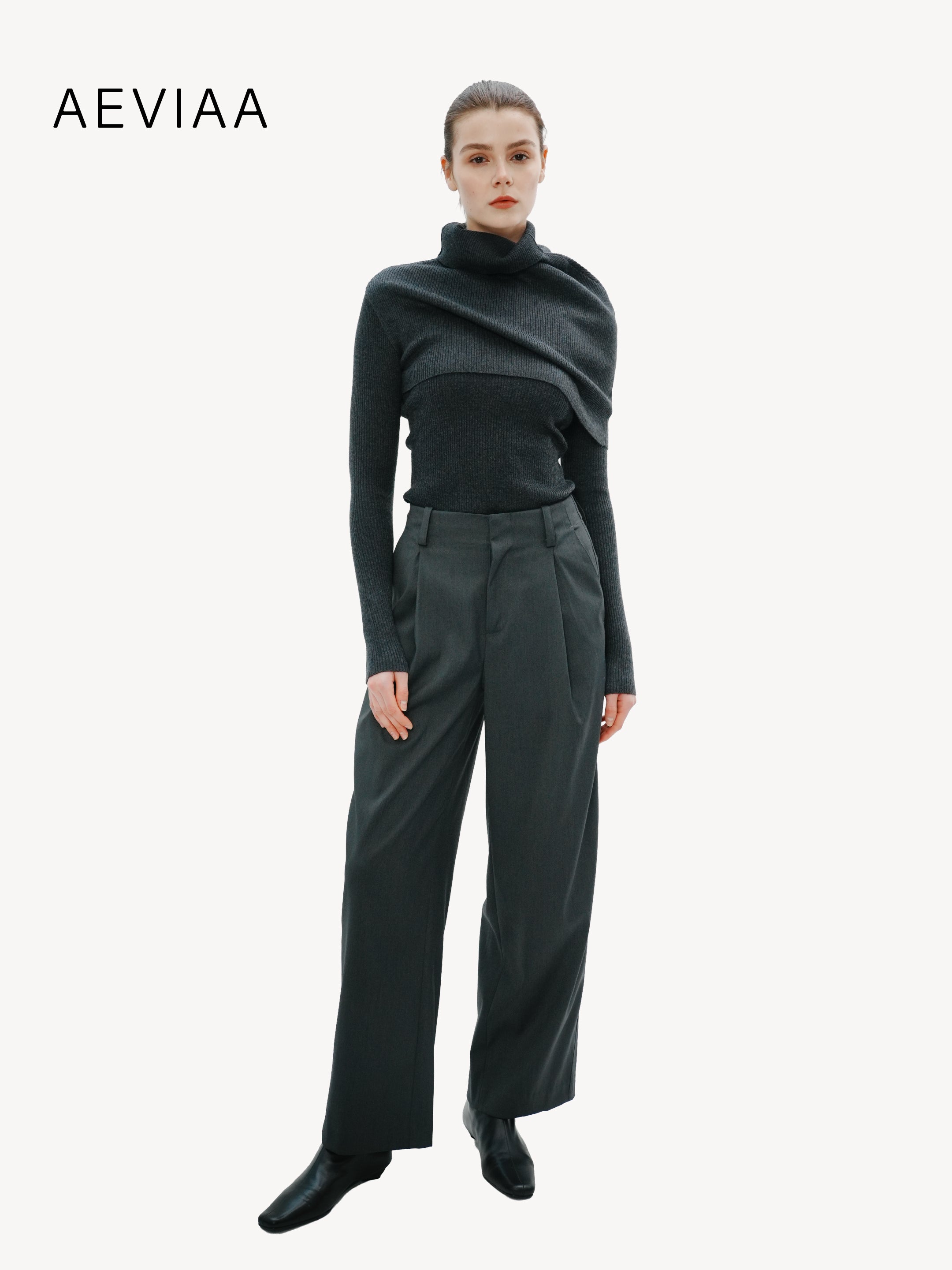 Tailored Wool Trousers