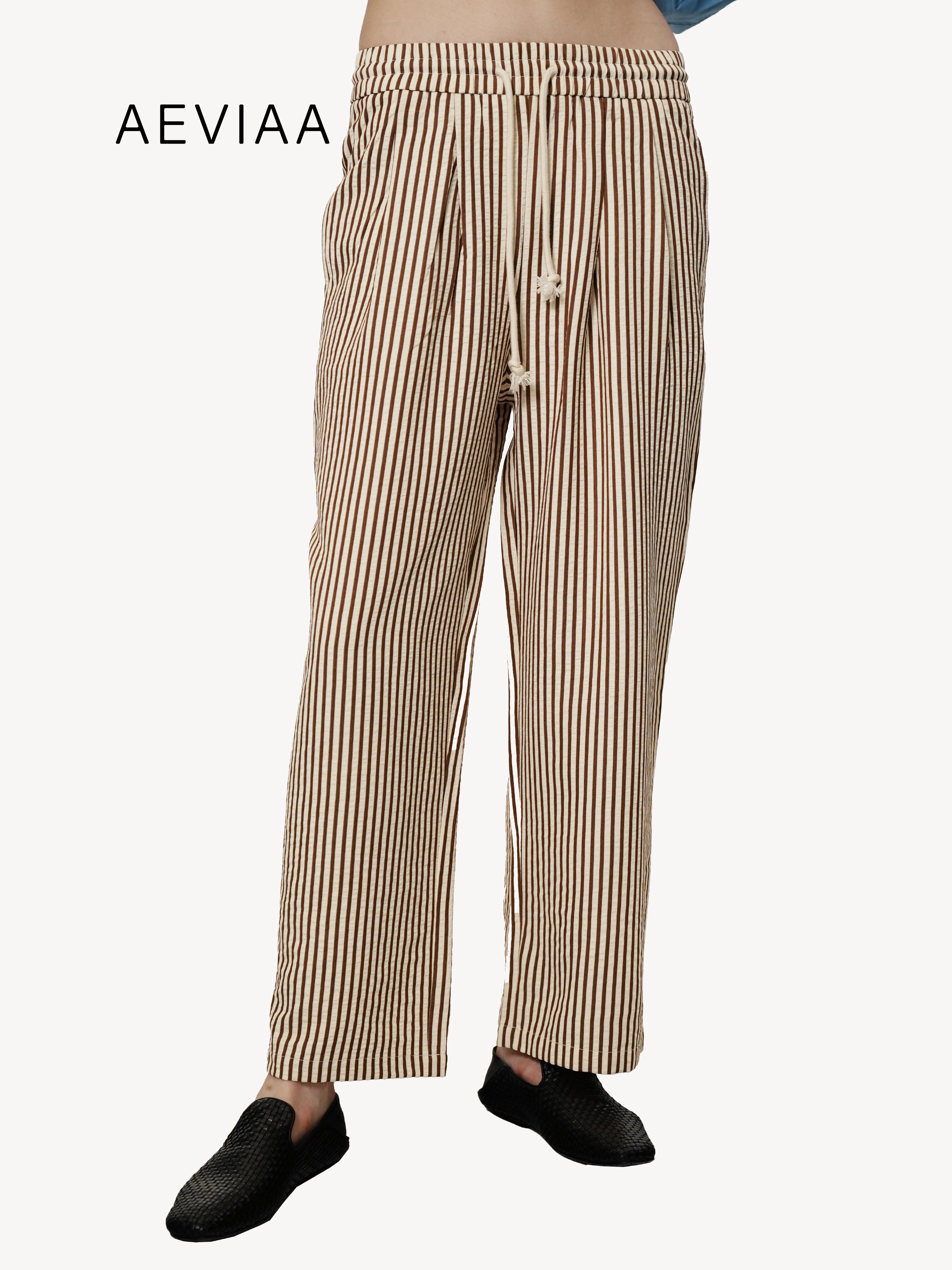Essential Striped Trousers