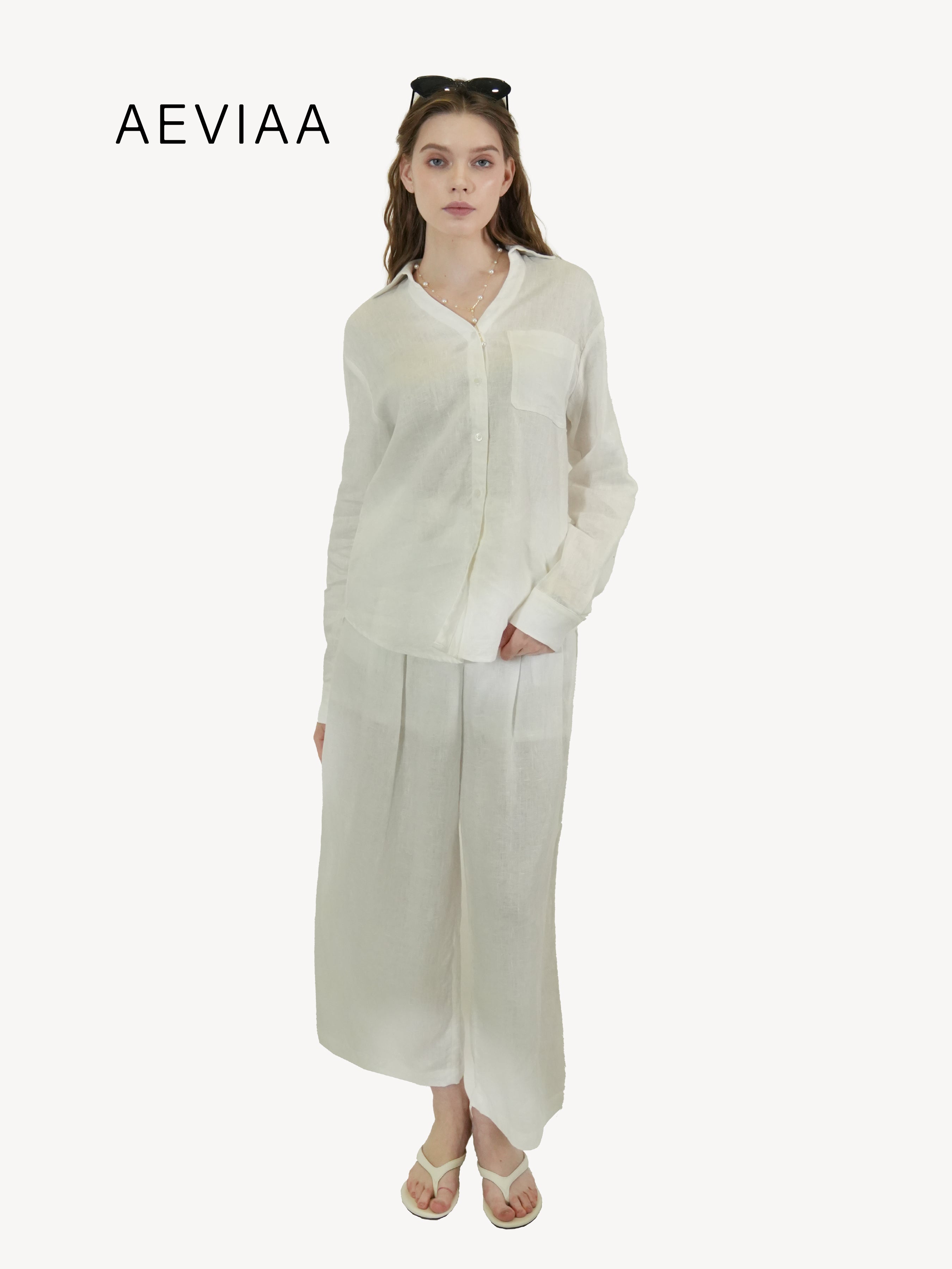 Linen Coordinated Set | Trousers