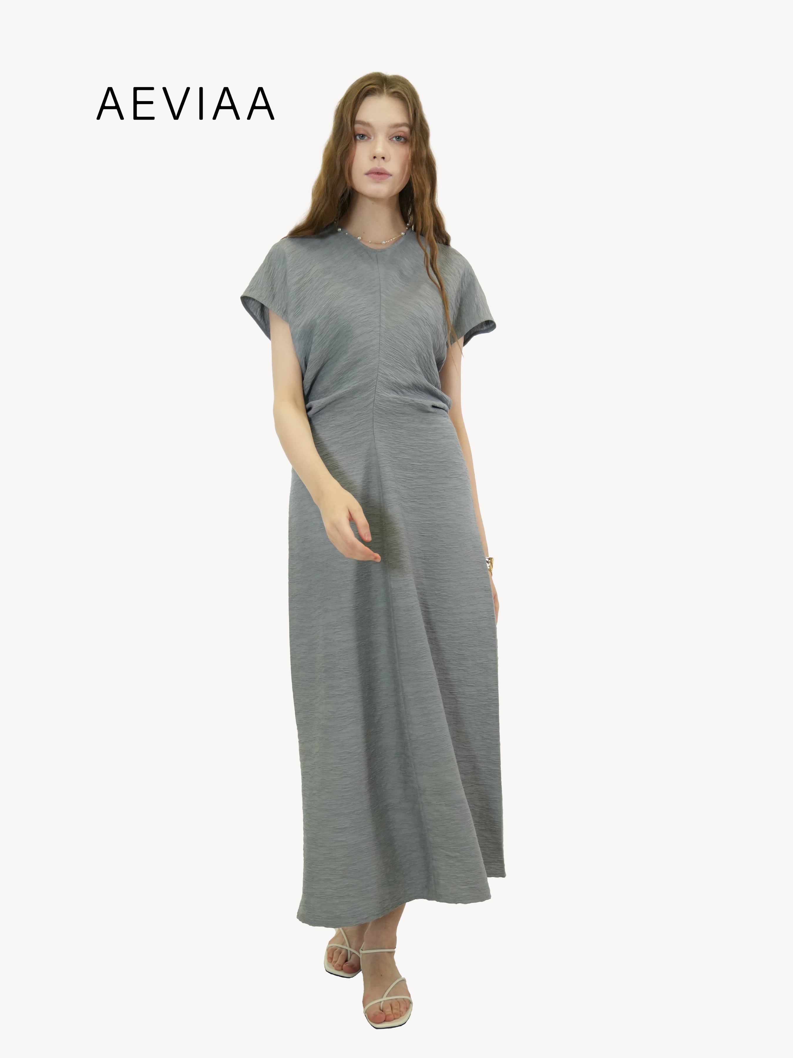 Relaxed Viscose Maxi Dress