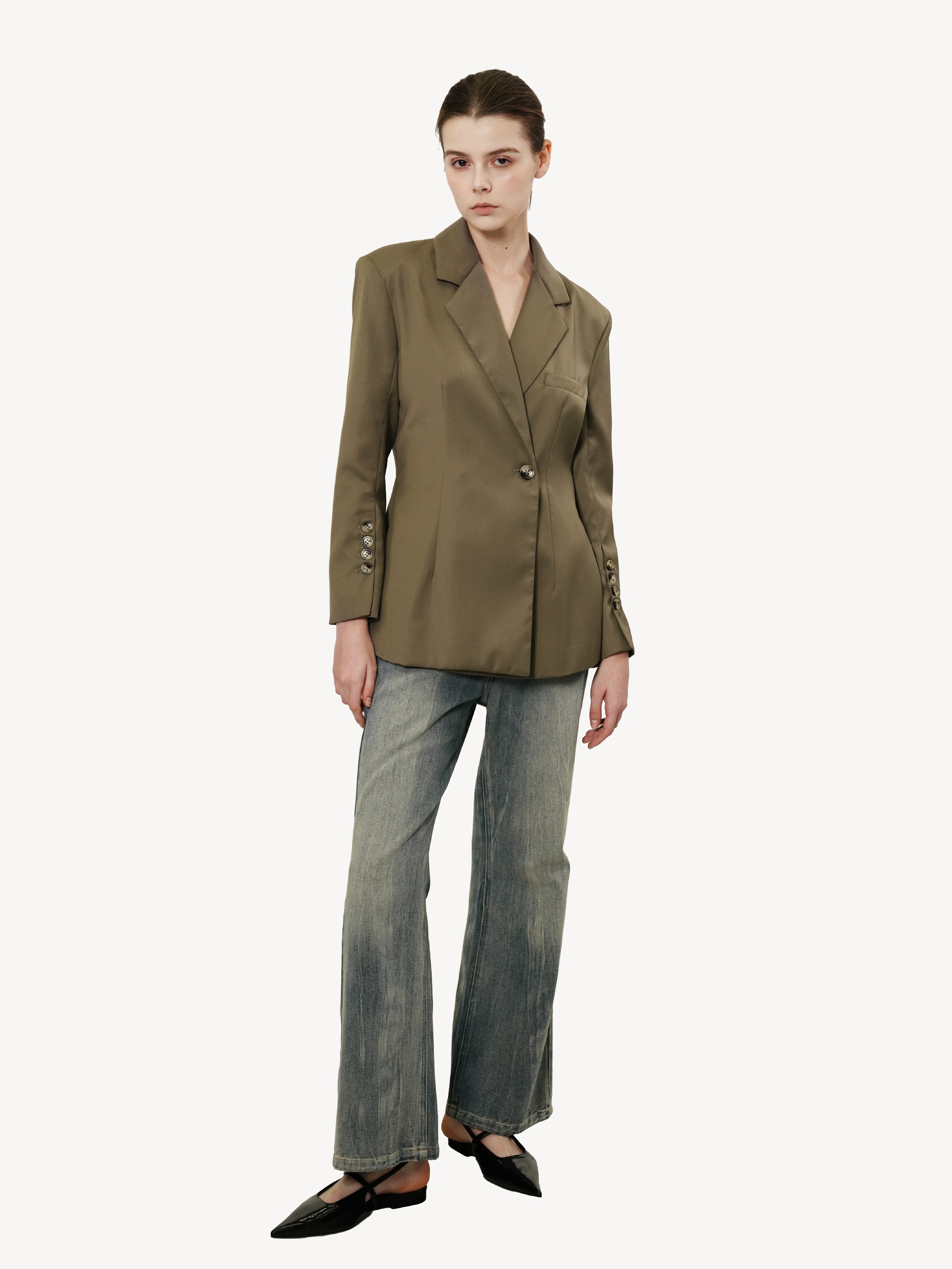 Sophisticated Wrap Blazer