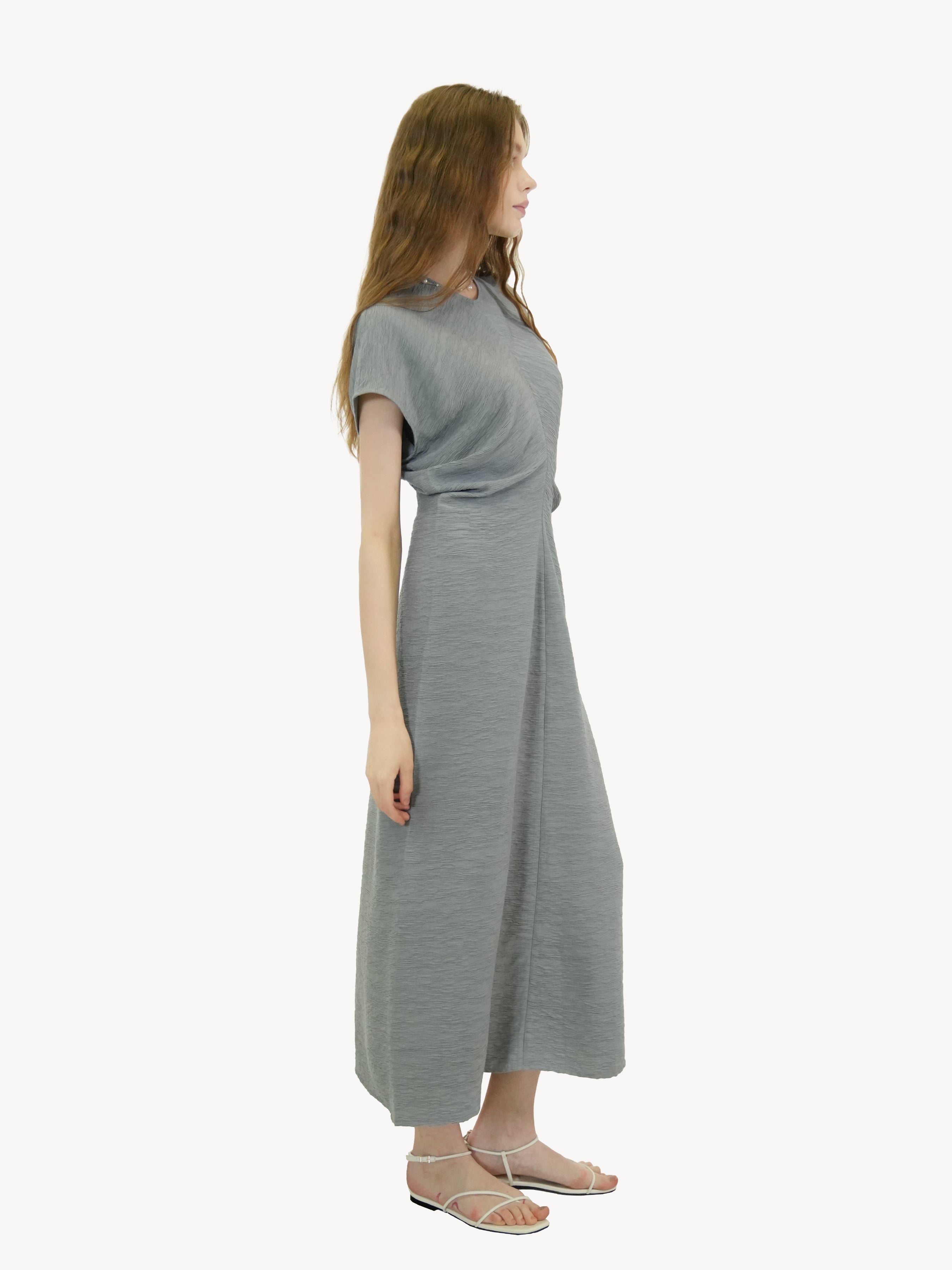 Relaxed Viscose Maxi Dress