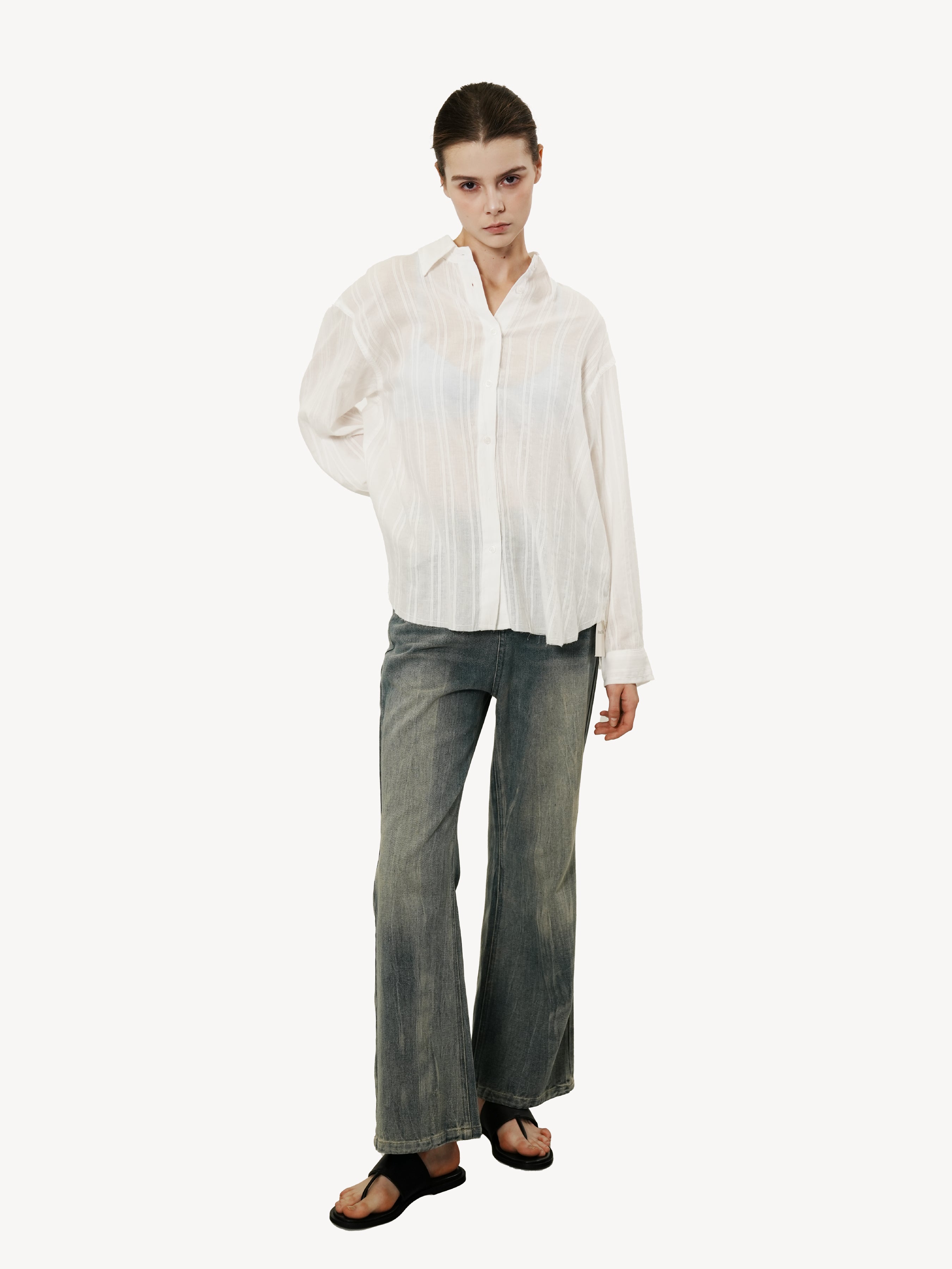 Wide Flare Jeans