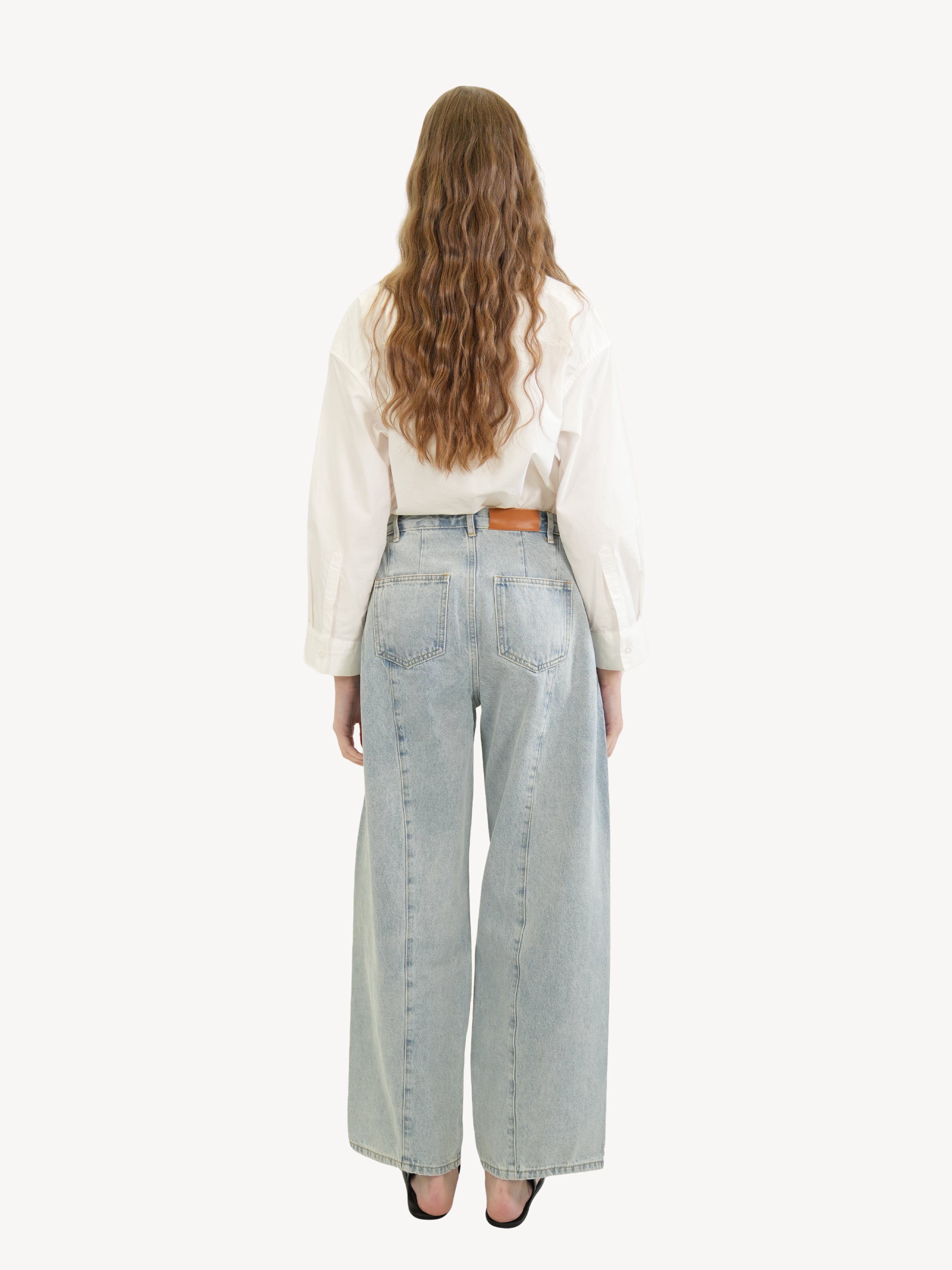 The Deconstructed Wide-Leg Jeans