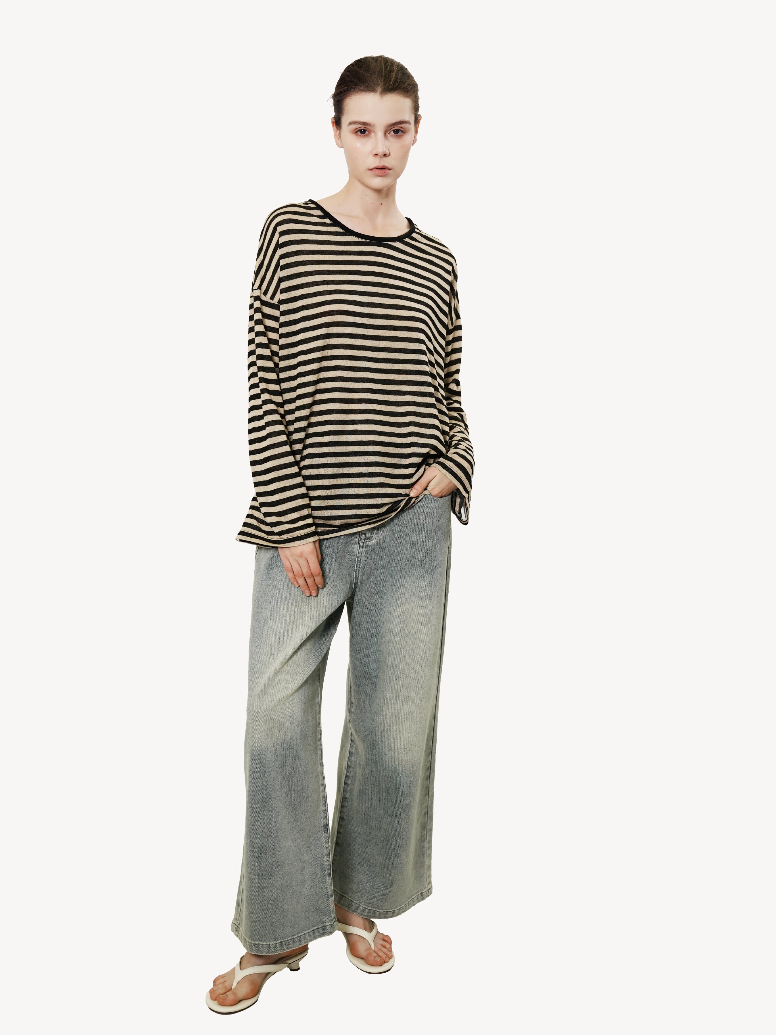Wide Denim Culottes